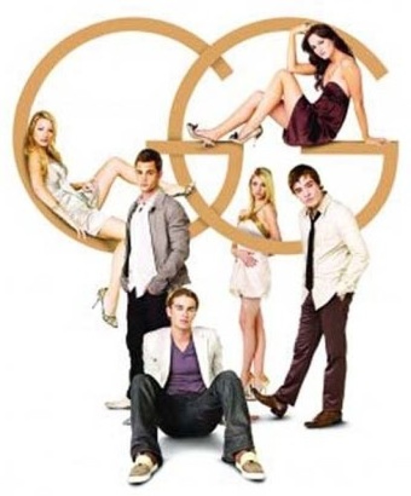 Cast Gossip Girl logo GG, 829x1000 Verticale, Telefono