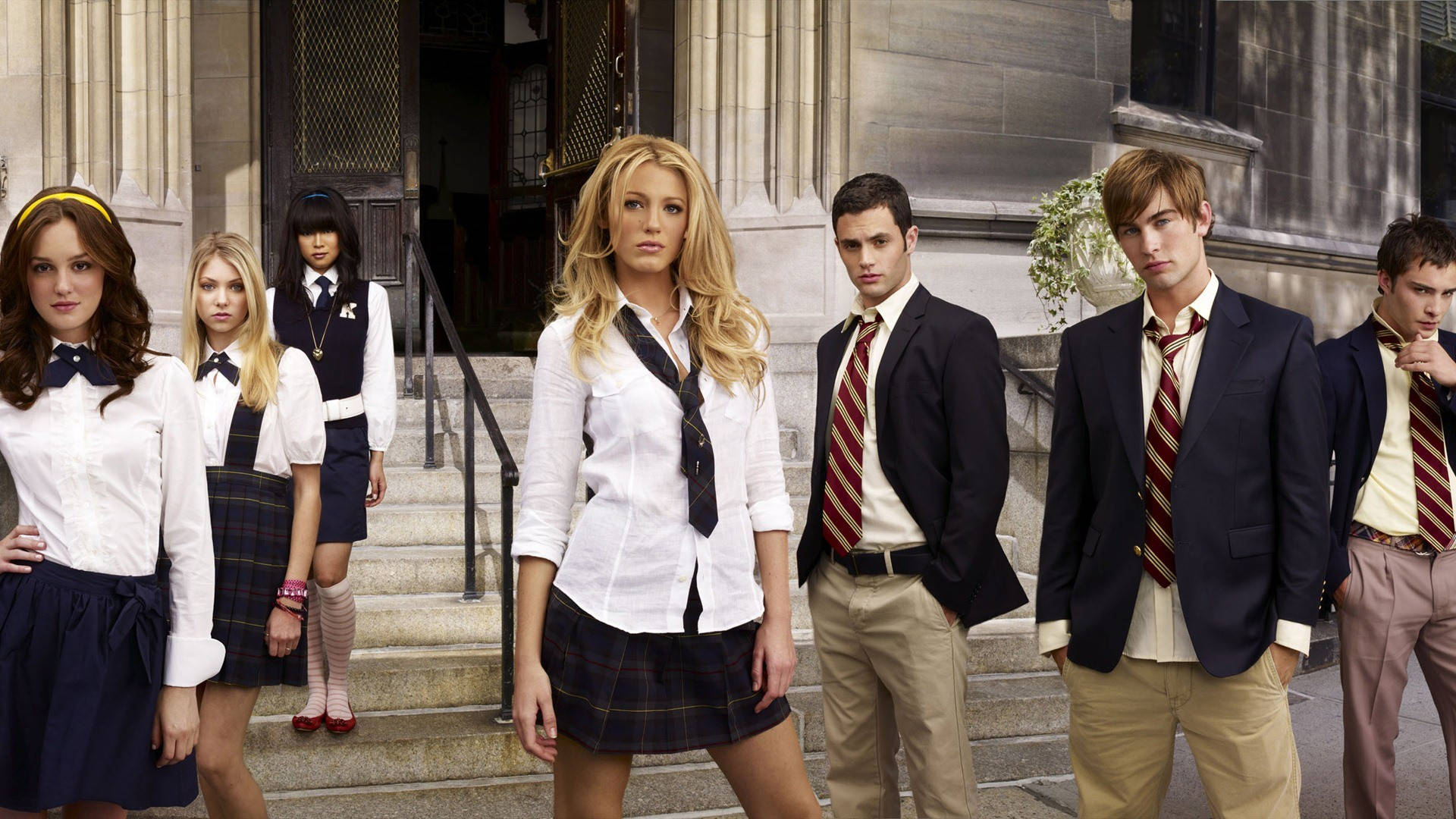 Cast Gossip Girl uniformi scolastiche, 1920x1080 Full HD 1080p, PC Desktop