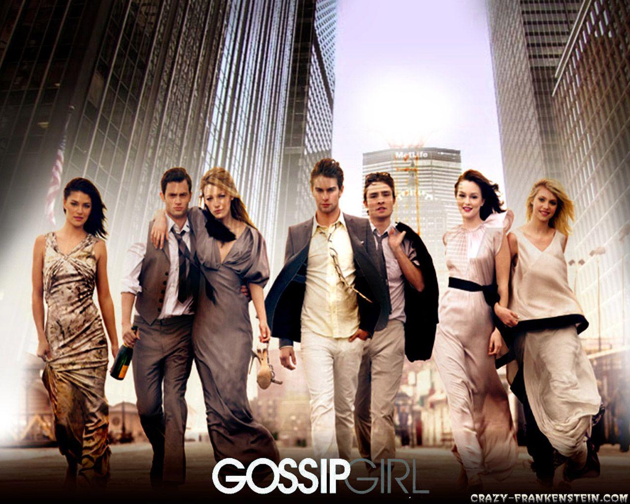 Cast Gossip Girl in città, 1280x1024 720p, PC