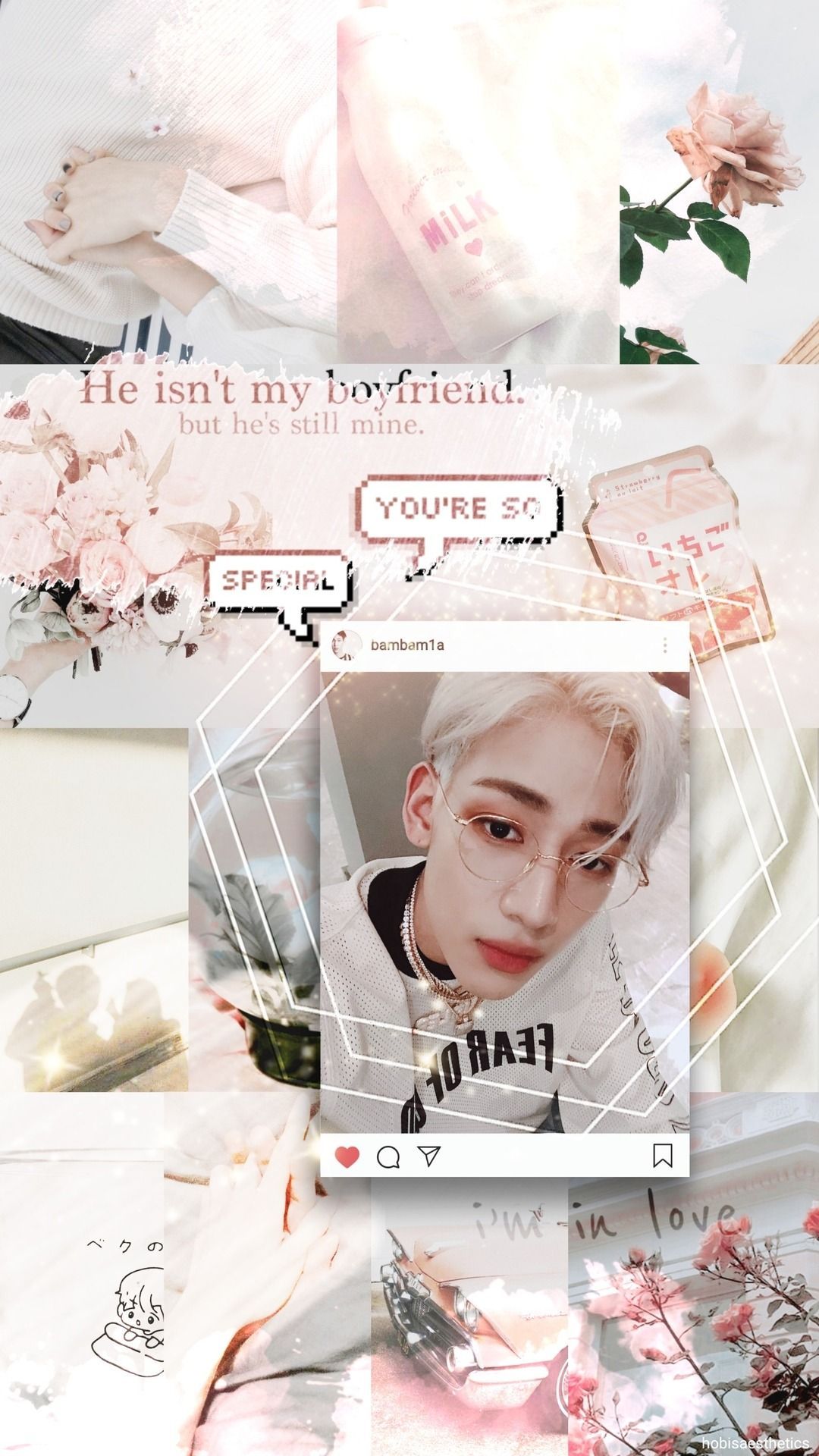 BamBam Got7 collage estetico, 1080x1920 Full HD Verticale, Smartphone