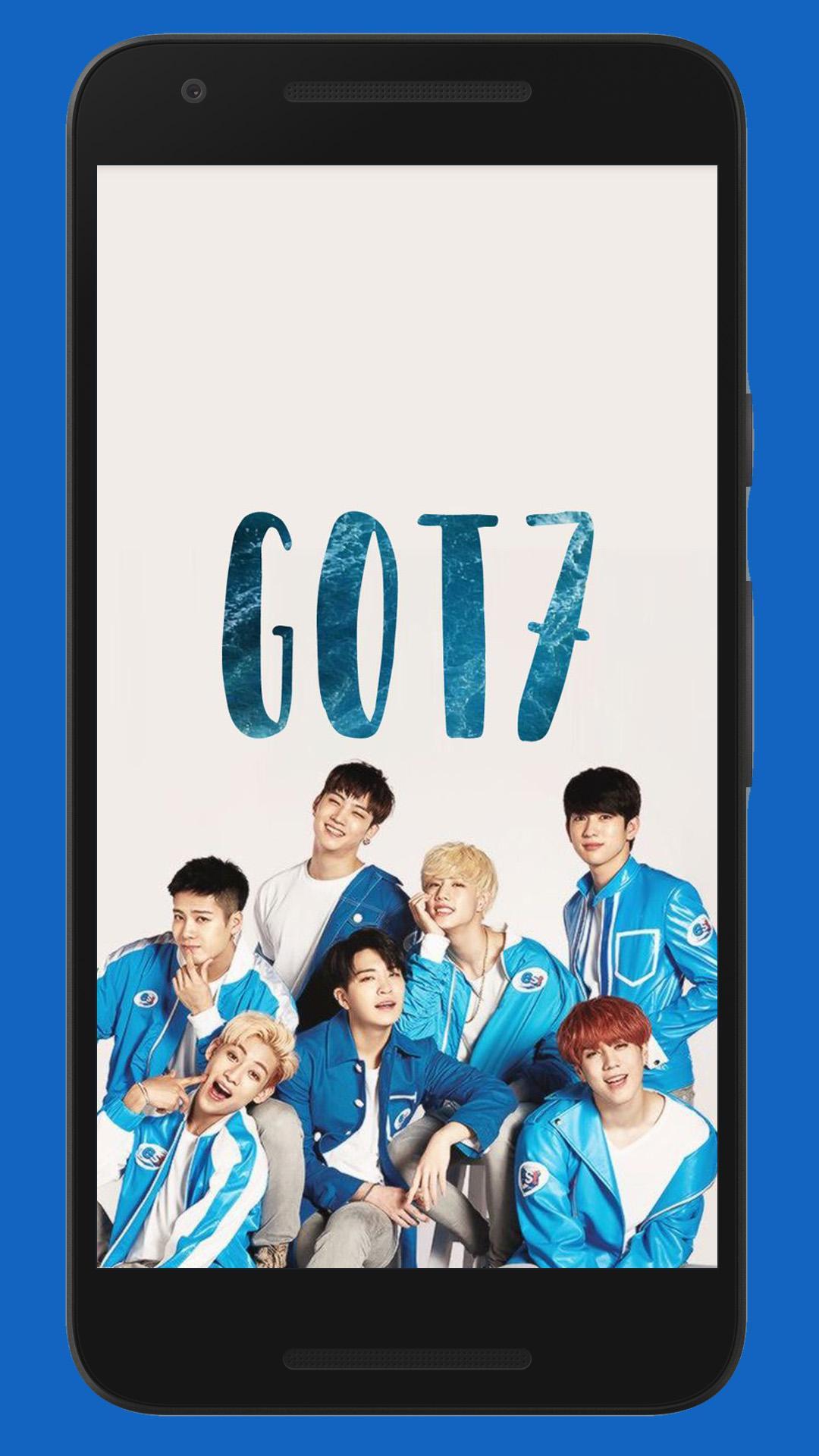 GOT7 gruppo kpop divise blu, 1080x1920 Verticale, Mobile