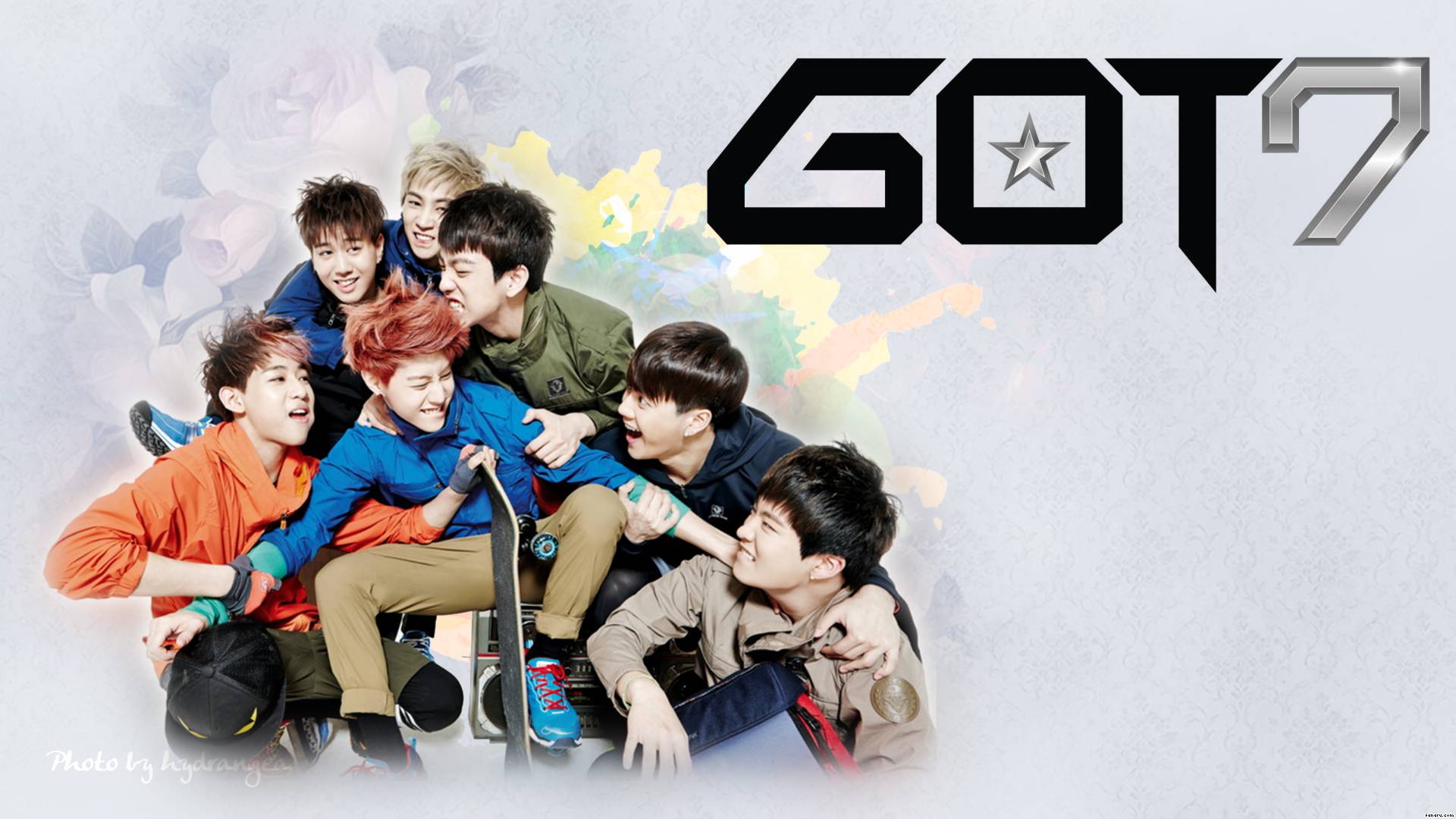 Got7 gruppo K-pop logo, 1920x1080 Full HD, Desktop