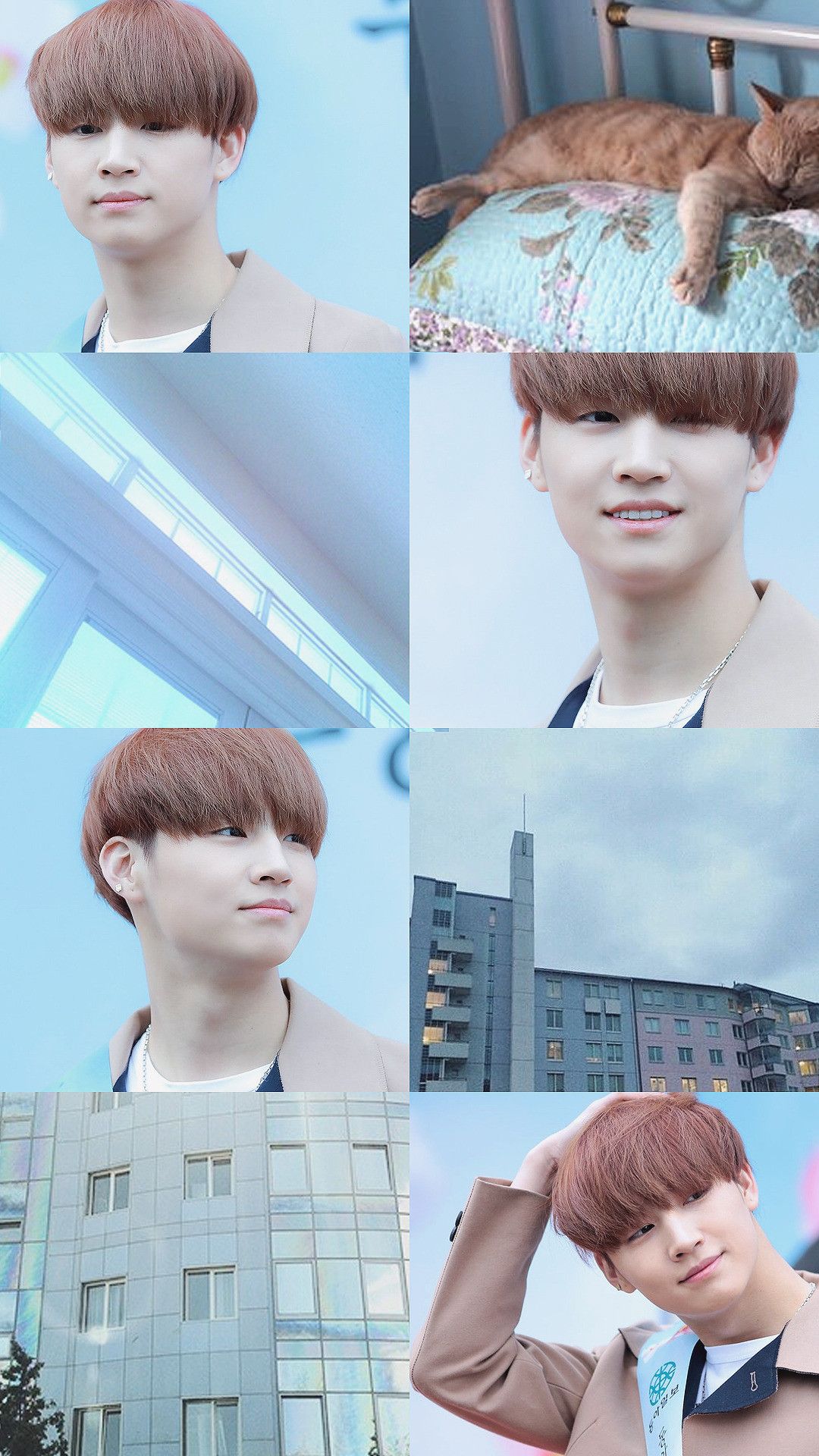 Idolo K-pop collage foto, 1080x1920 Full HD Verticale, Smartphone
