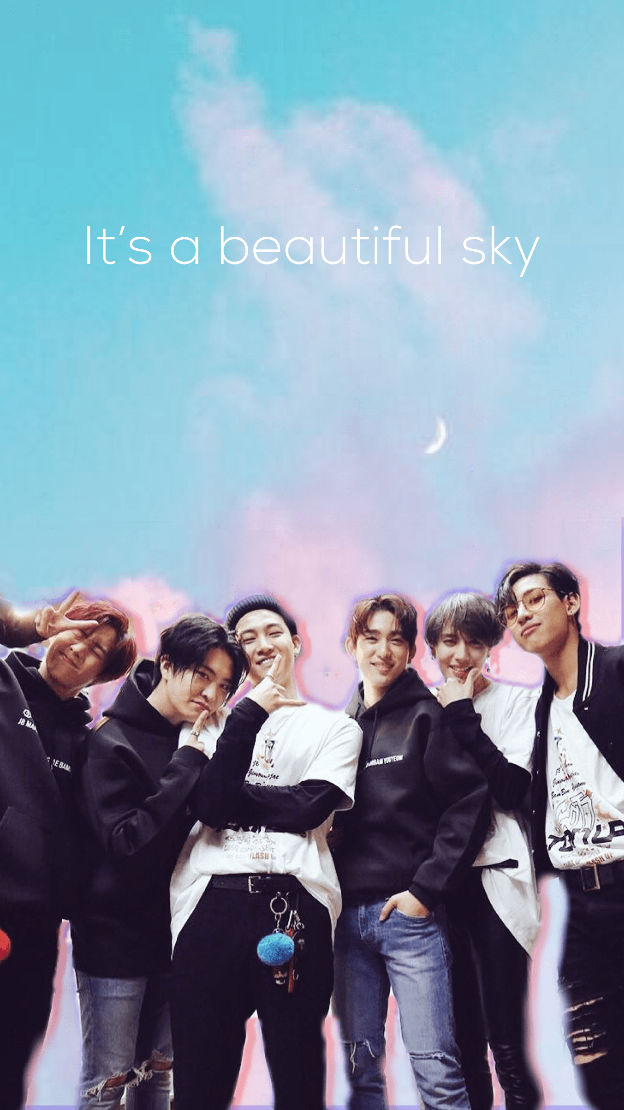 Gruppo idol k-pop cielo, 1242x2208 Verticale, Xiaomi