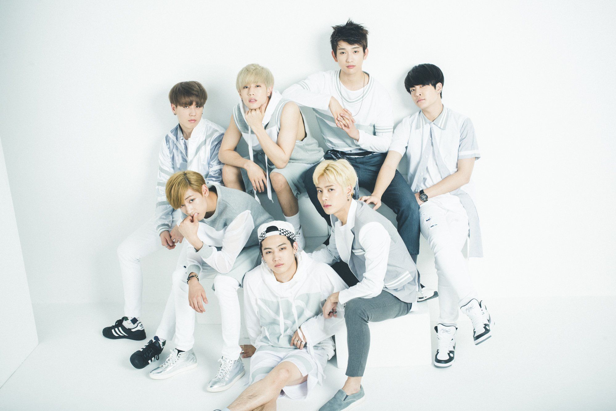 Got7 gruppo K-pop bianco, 2000x1335 2K, Laptop