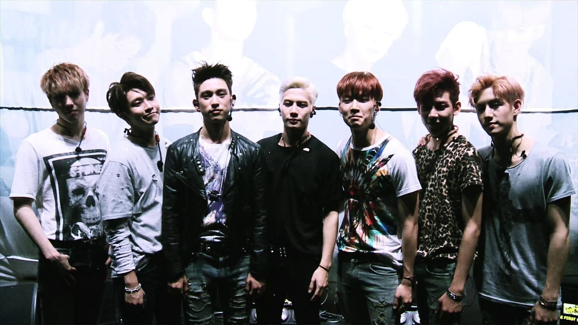 Gruppo K-pop Got7 in posa, 1920x1080 Full HD, Laptop