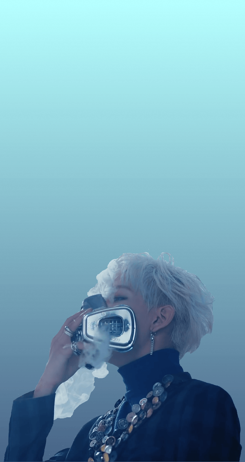 BamBam GOT7 fumo bocca, JYP Entertainment, 850x1600 Verticale, Mobile