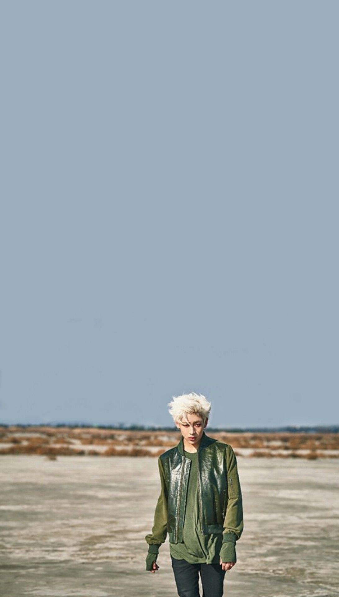 BamBam Got7 giacca verde deserto, 1092x1920 Full HD Verticale, Smartphone