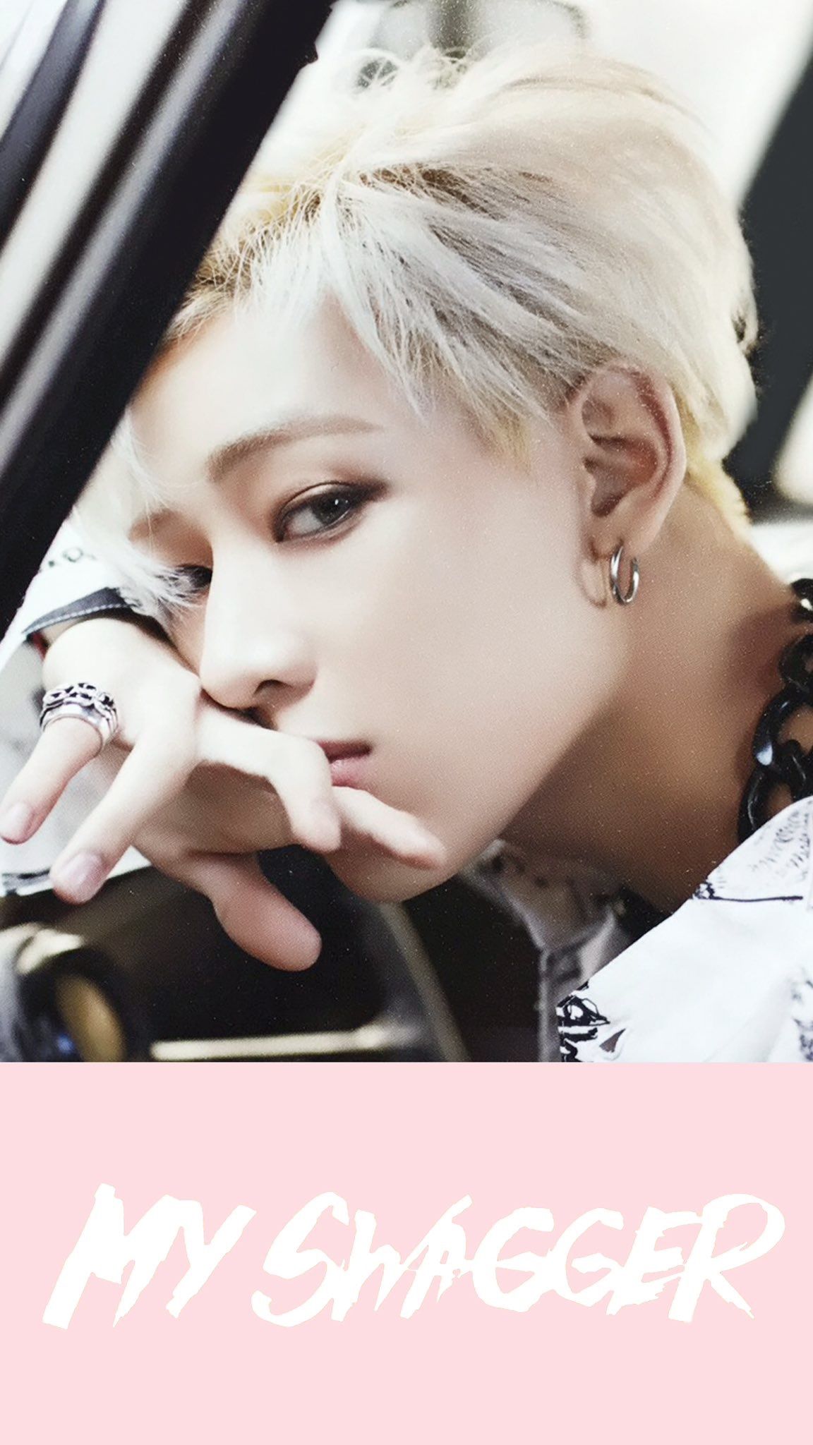 BamBam GOT7 capelli biondi, 1152x2048 Full HD Verticale, iPhone