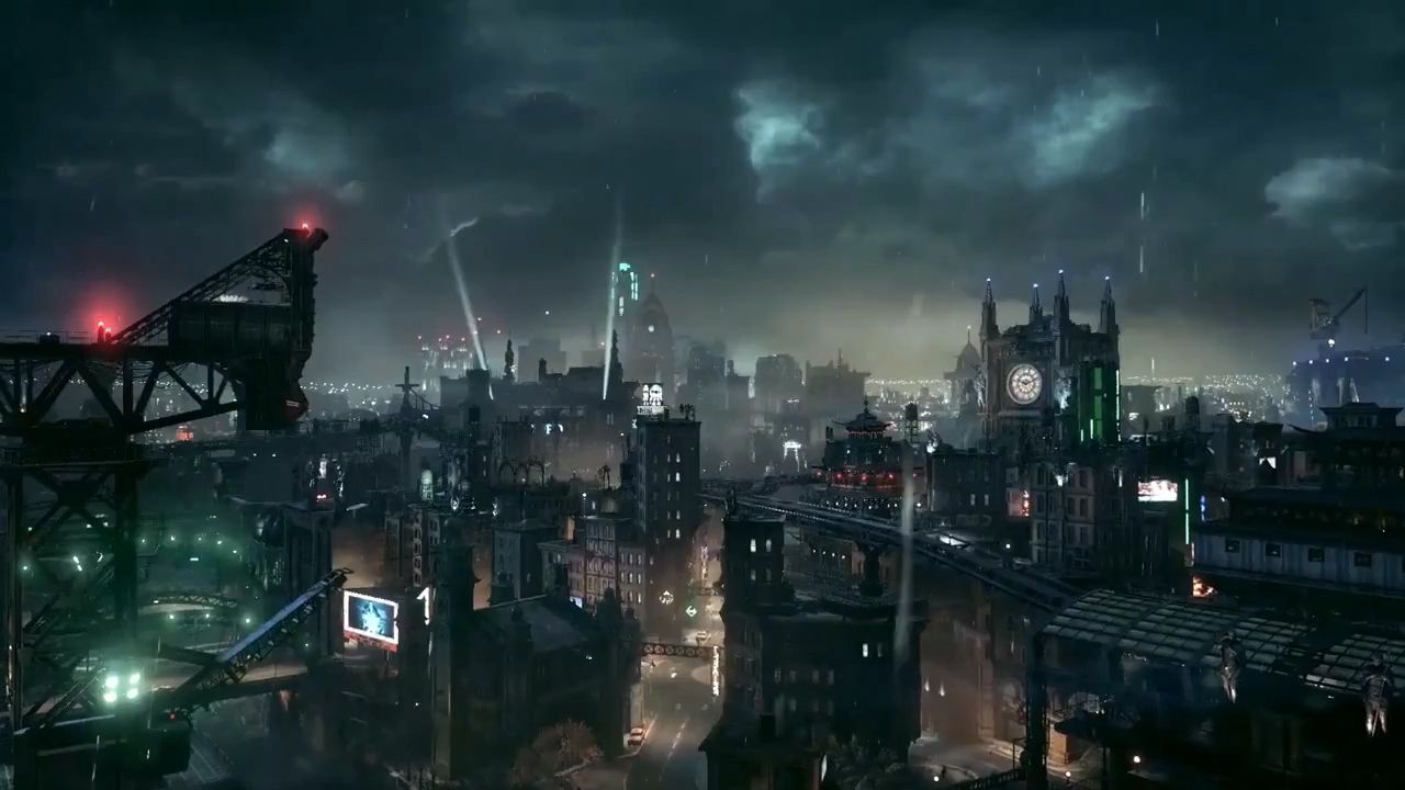 Gotham City skyline notturno, 1280x720 720p, Laptop