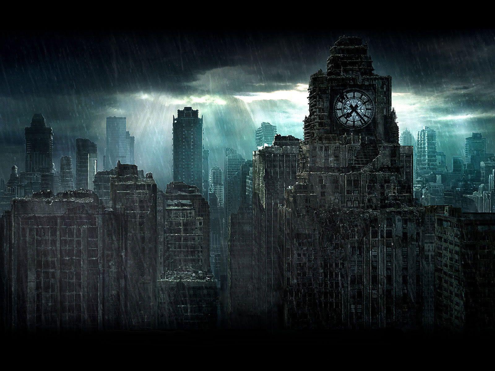 Skyline Gotham City torre orologio, 1600x1200 HD Ready, Acer Nitro
