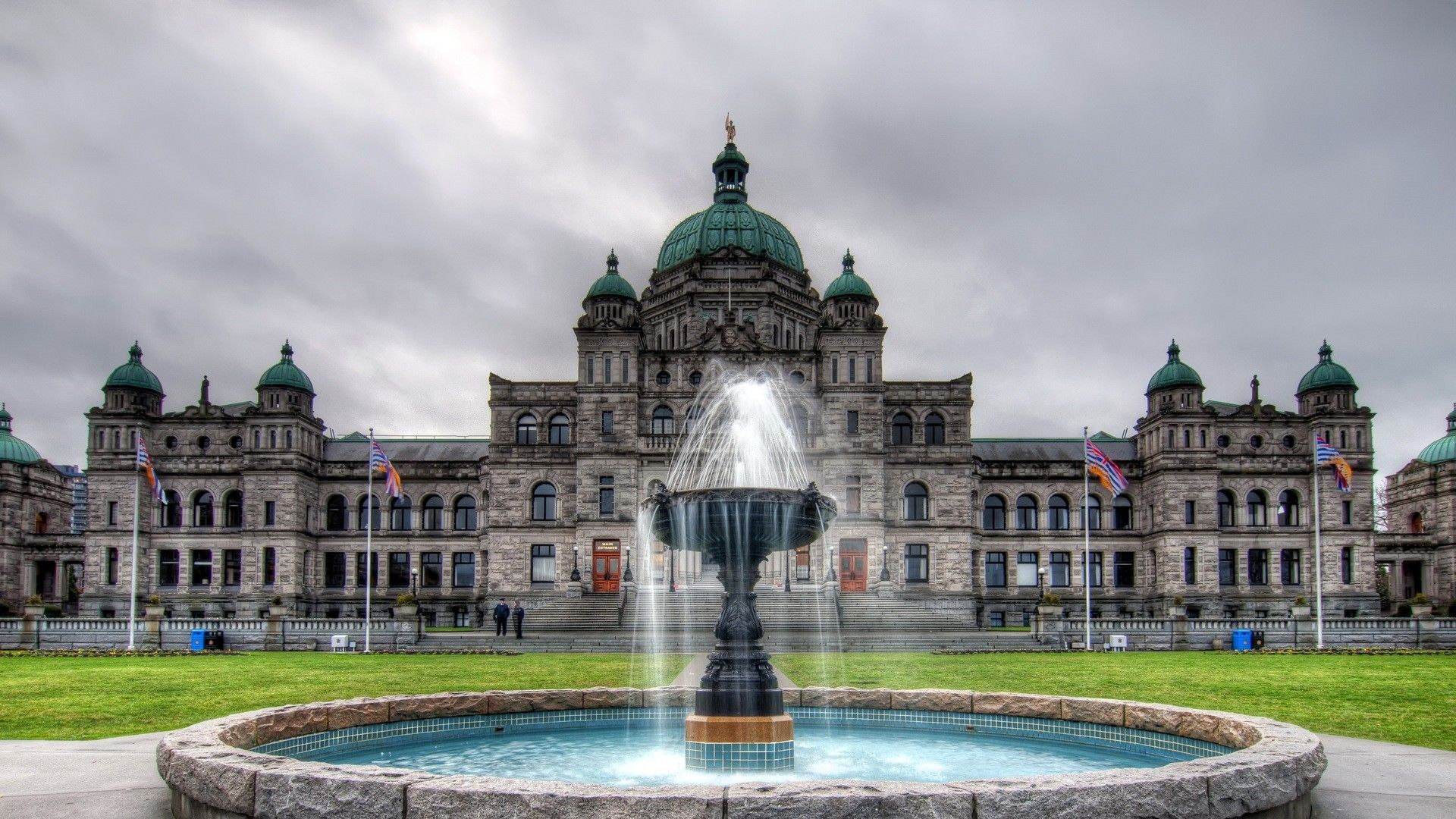 Parlamento Victoria British Columbia, 1920x1080 Full HD 1080p, Desktop