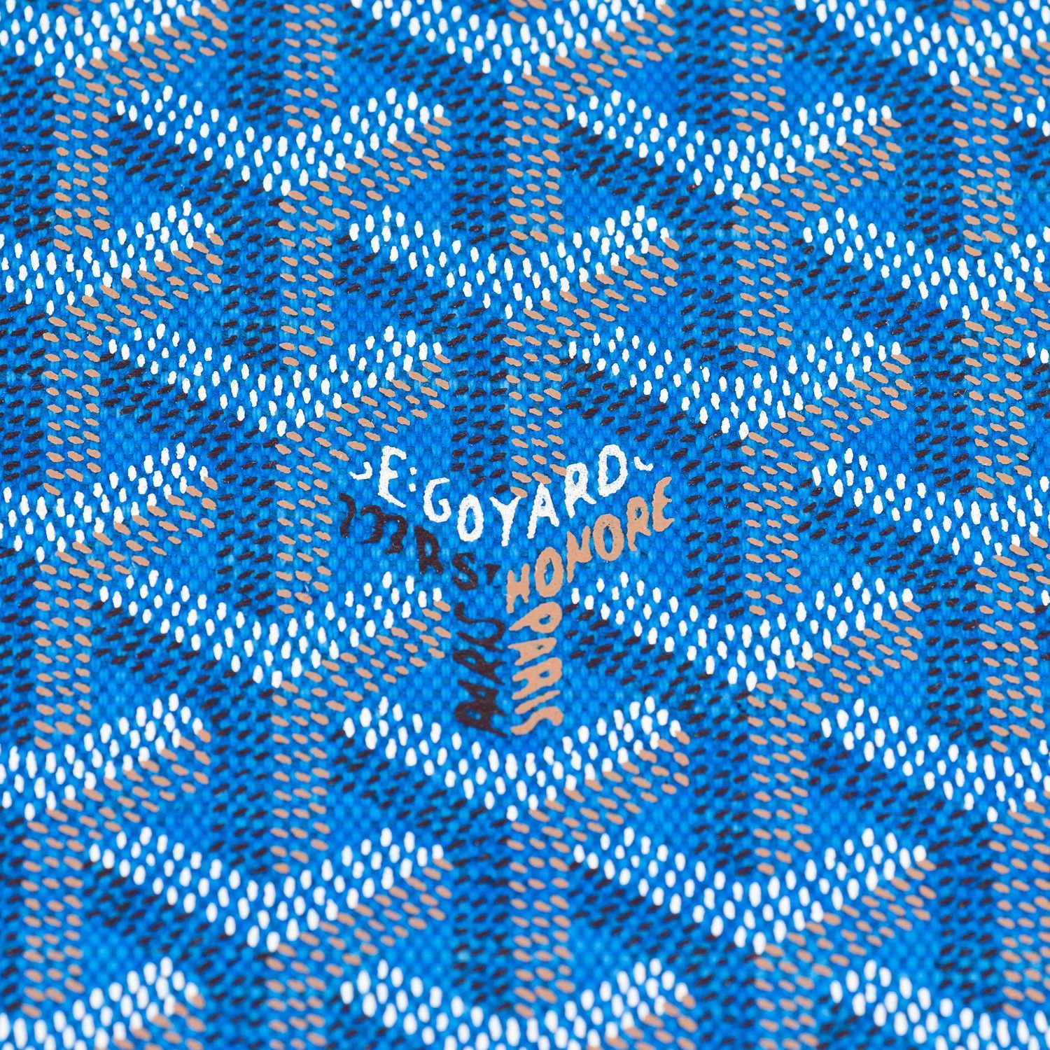 Motivo Goyard blu chevron, 1500x1500 HD, Notebook Gaming