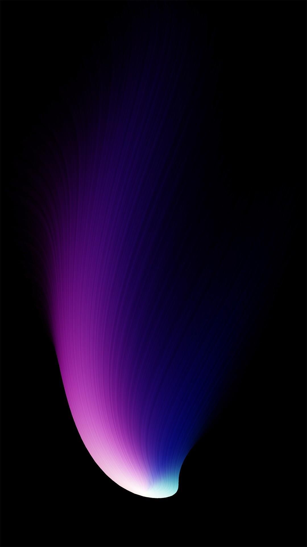 Gradiente viola scuro astratto, 1080x1920 Verticale, iPhone Plus