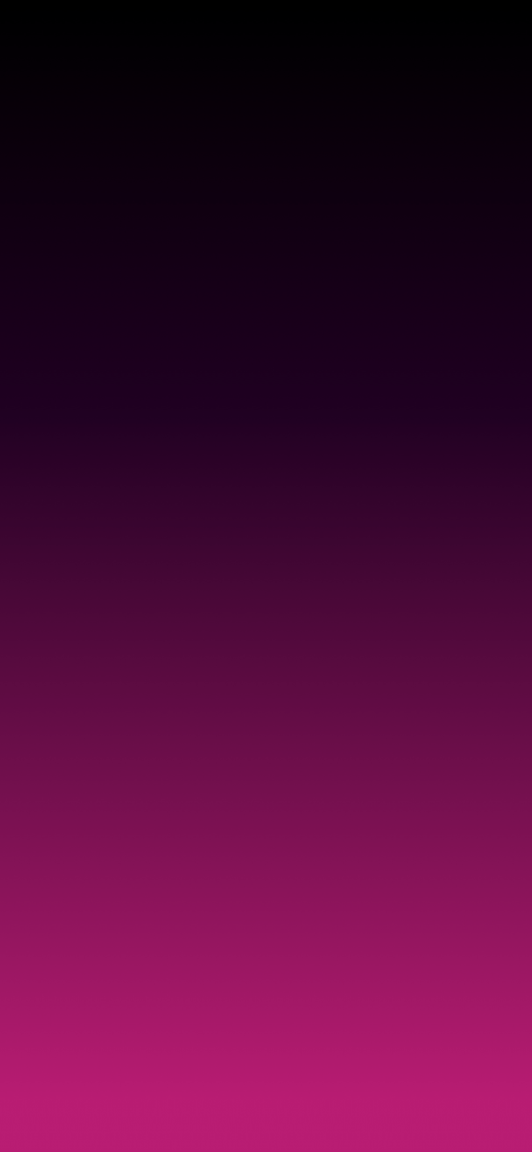 Gradiente nero magenta, 768x1663 Full HD Verticale, iPhone