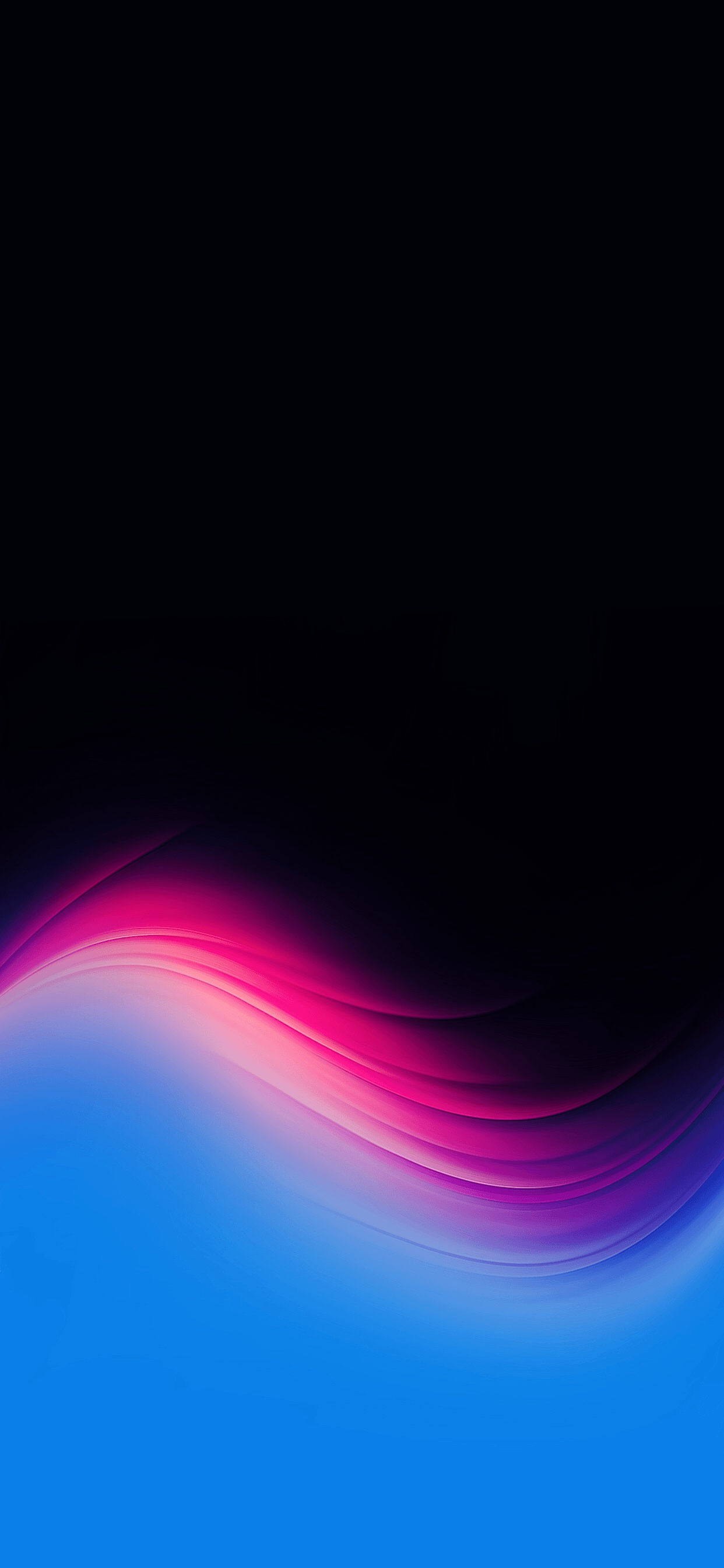 Onda gradiente viola blu, 1242x2688 Full HD Verticale, iPhone Pro