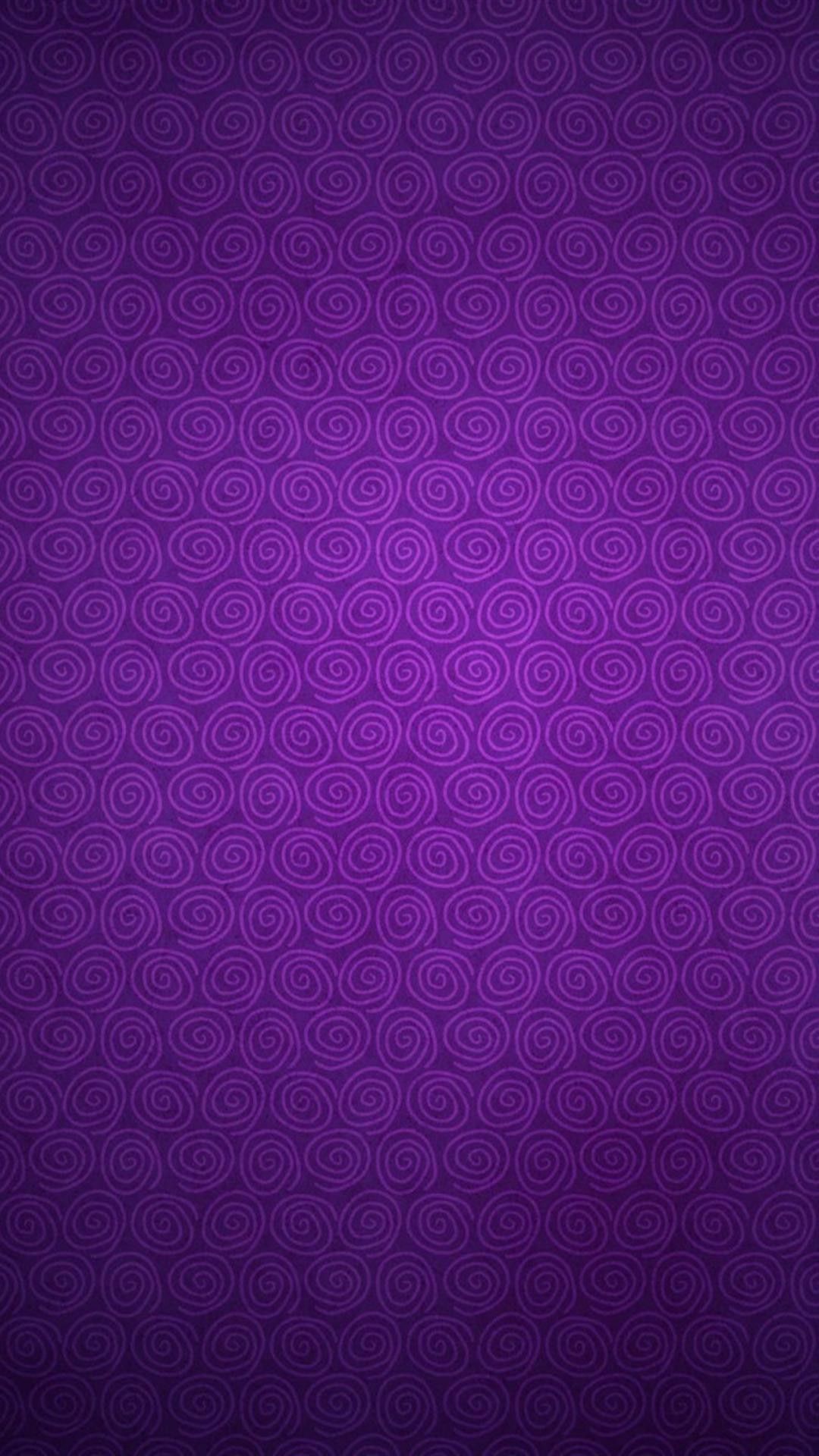 Motivo a spirali viola scuro, 1080x1920 Verticale, iPhone Pro Max