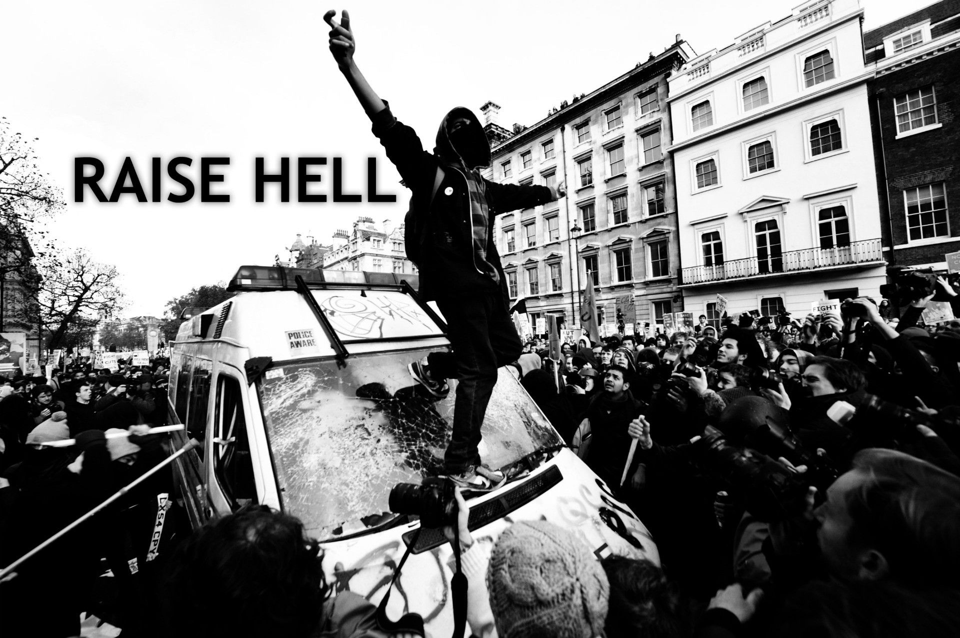 Collage graffiti anarchici punk, 1024x768 HD, PC Desktop