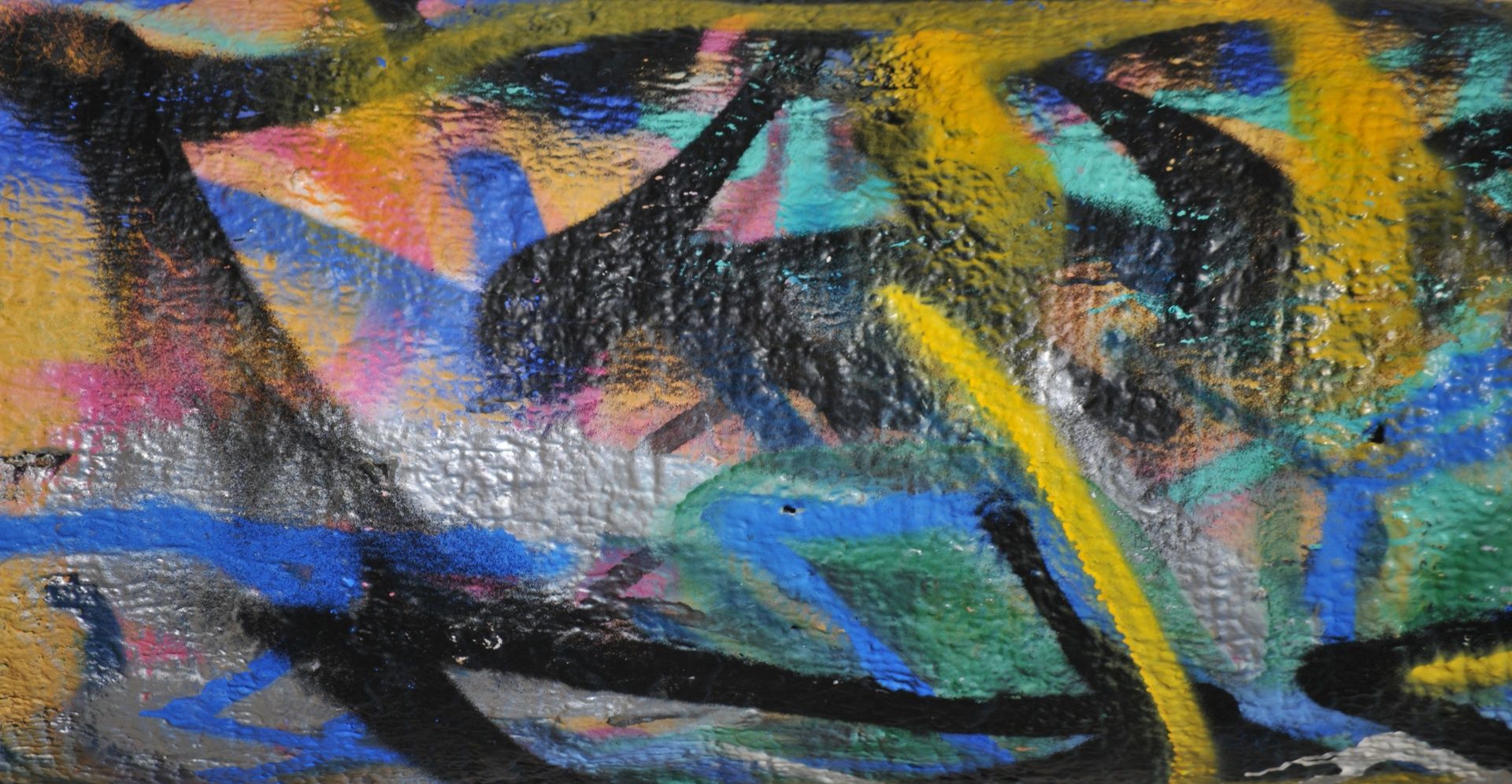 Graffiti astratto multicolore, 1920x996 Full HD 1080p, PC Desktop