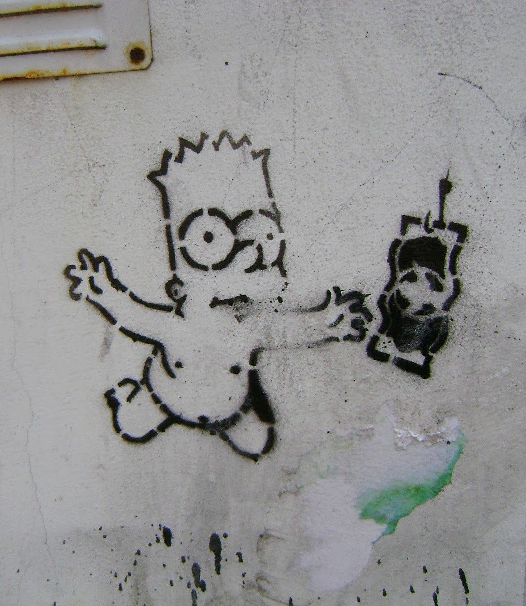 Bart Simpson Graffiti, 1080x1920 Full HD Verticale, Samsung Galaxy