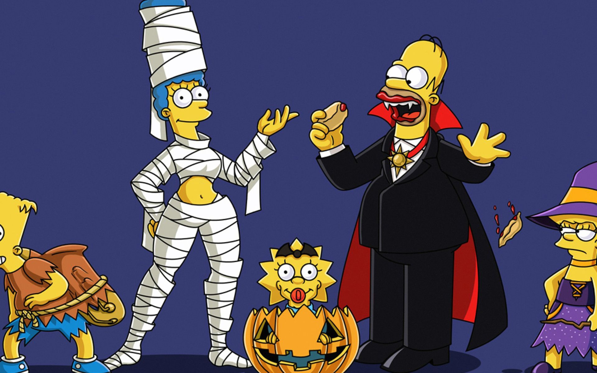 Personaggi Simpson stile Marvel, MCU, 1545x955 720p, PC