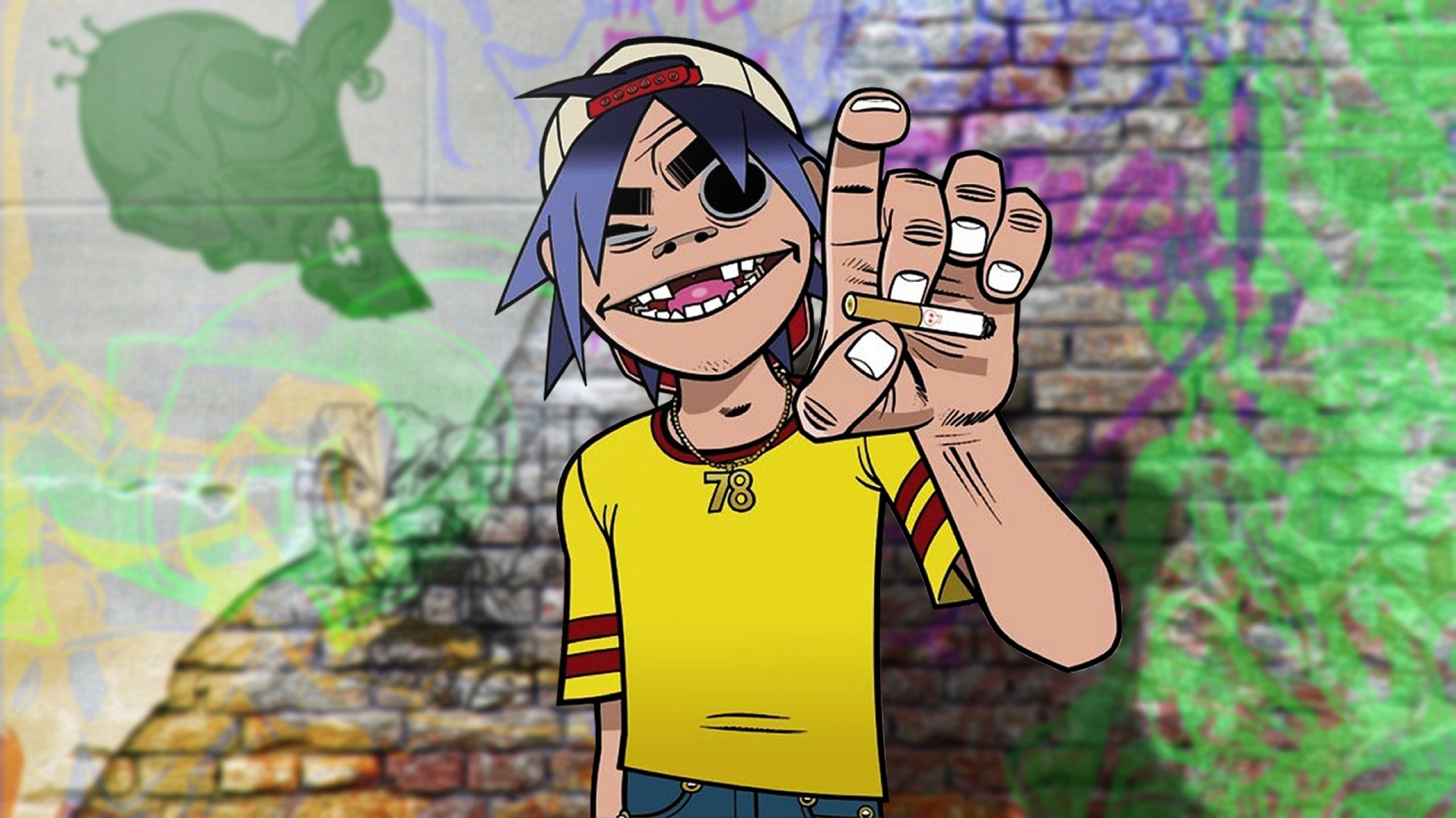 Graffiti colorato su muro, 1920x1080 Full HD, Ultrabook