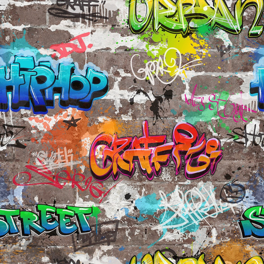 Logo Adidas graffiti colorato, abbigliamento sportivo, 7680x4320 4K, Desktop 4K