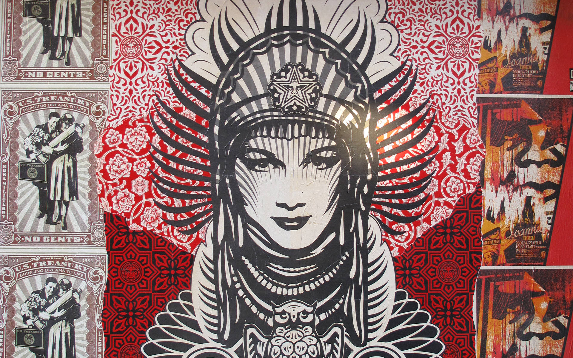 Graffiti murale colorato astratto, 1000x900 HD, Laptop