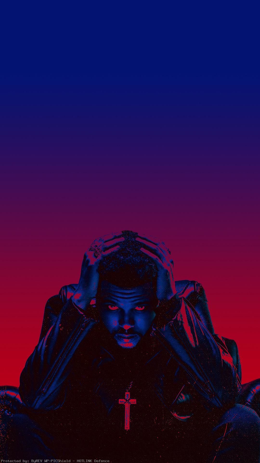 The Weeknd copertina album, 1080x1920 Verticale, Telefono