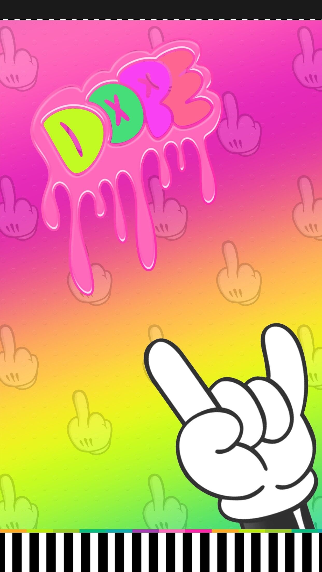 Logo Supreme testurizzato colorato, streetwear, 1080x1920 Verticale, Mobile
