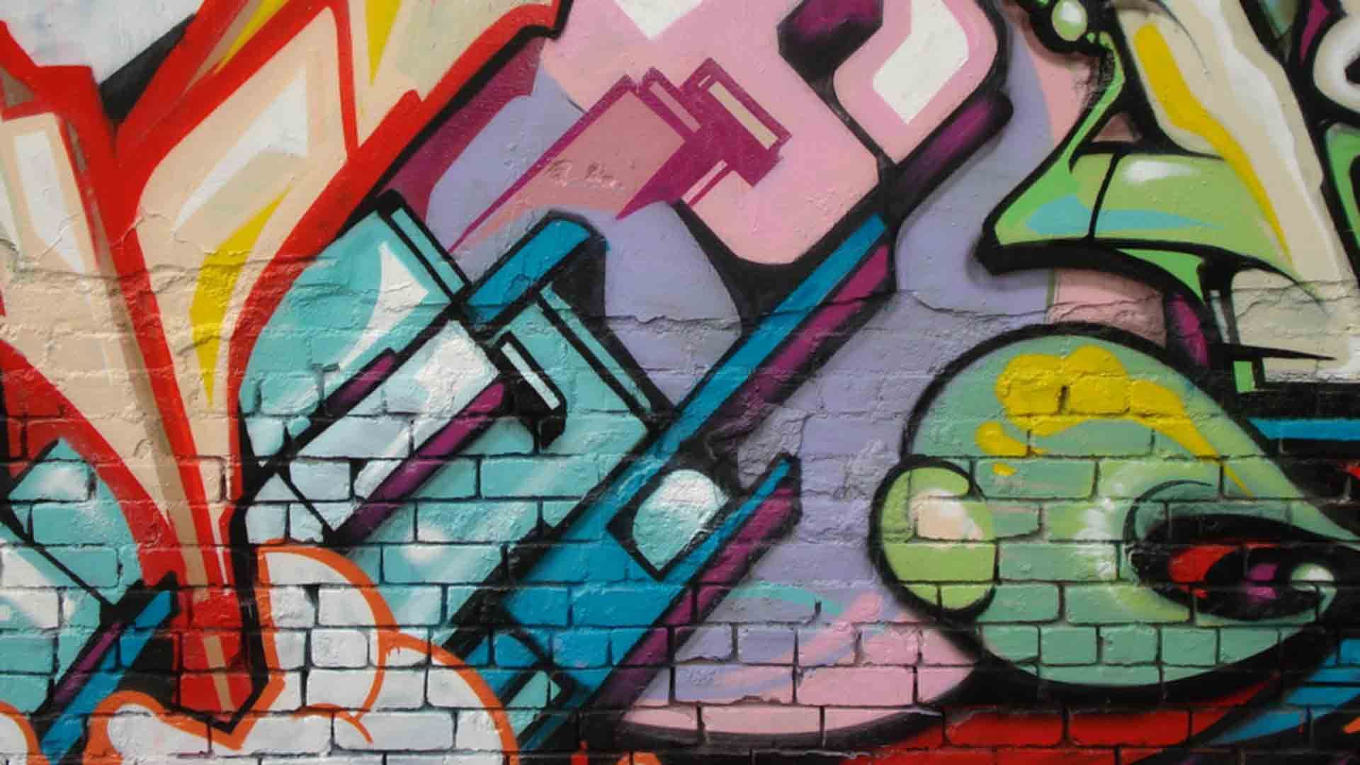 Murale graffiti colorato urbano, 1600x1000 900p, ROG Asus Laptop