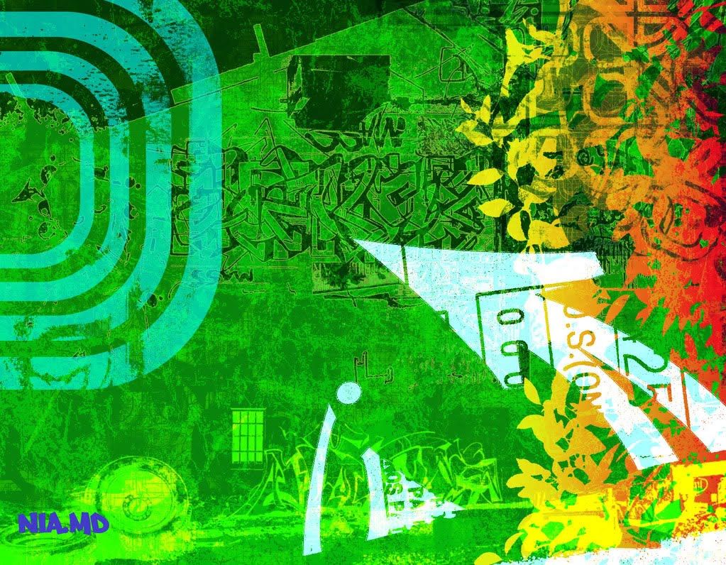 Muro graffiti colorato, 1600x1200 HD, HP Laptop