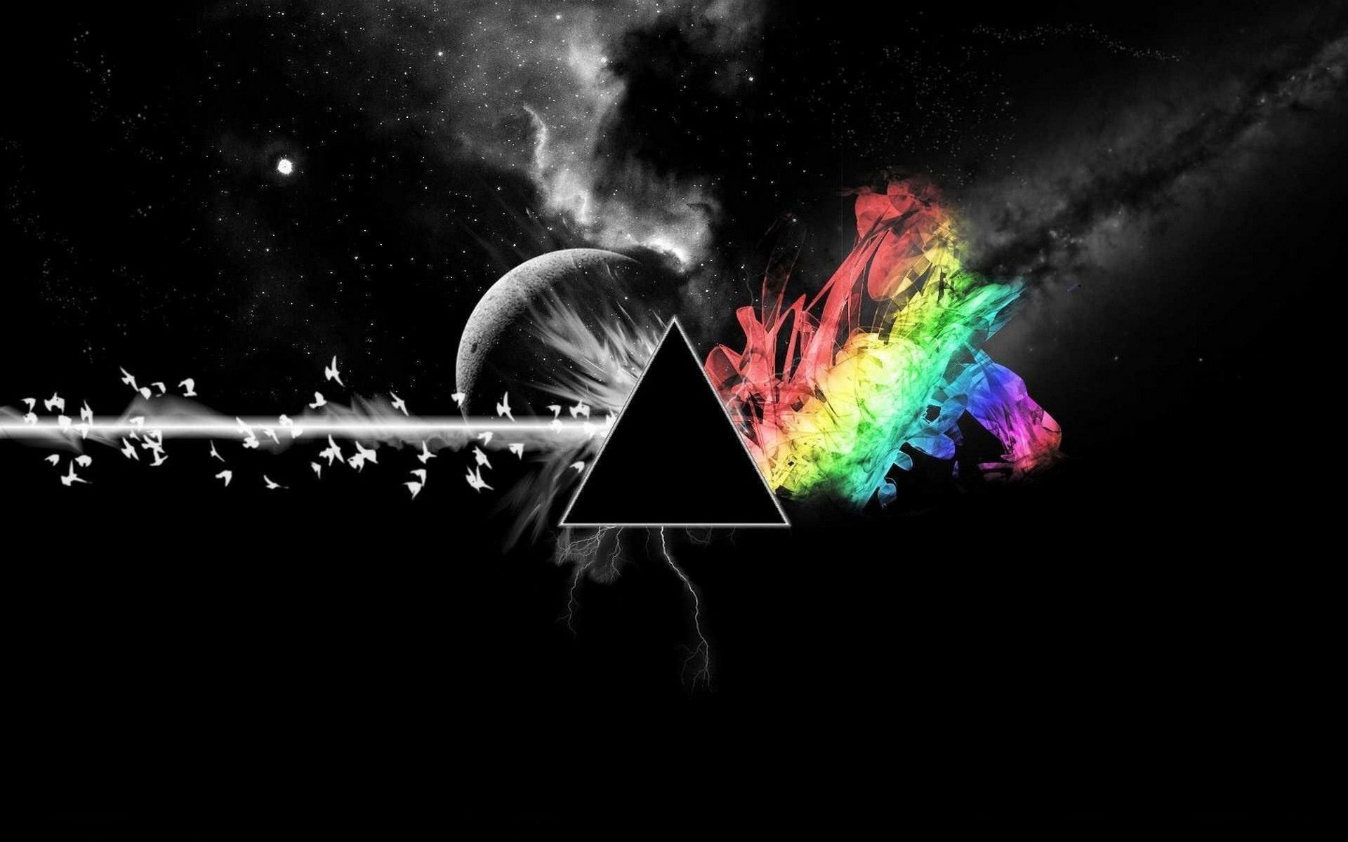 Piramide Pink Floyd arcobaleno, 1920x1200 Full HD+ WUXGA, PC