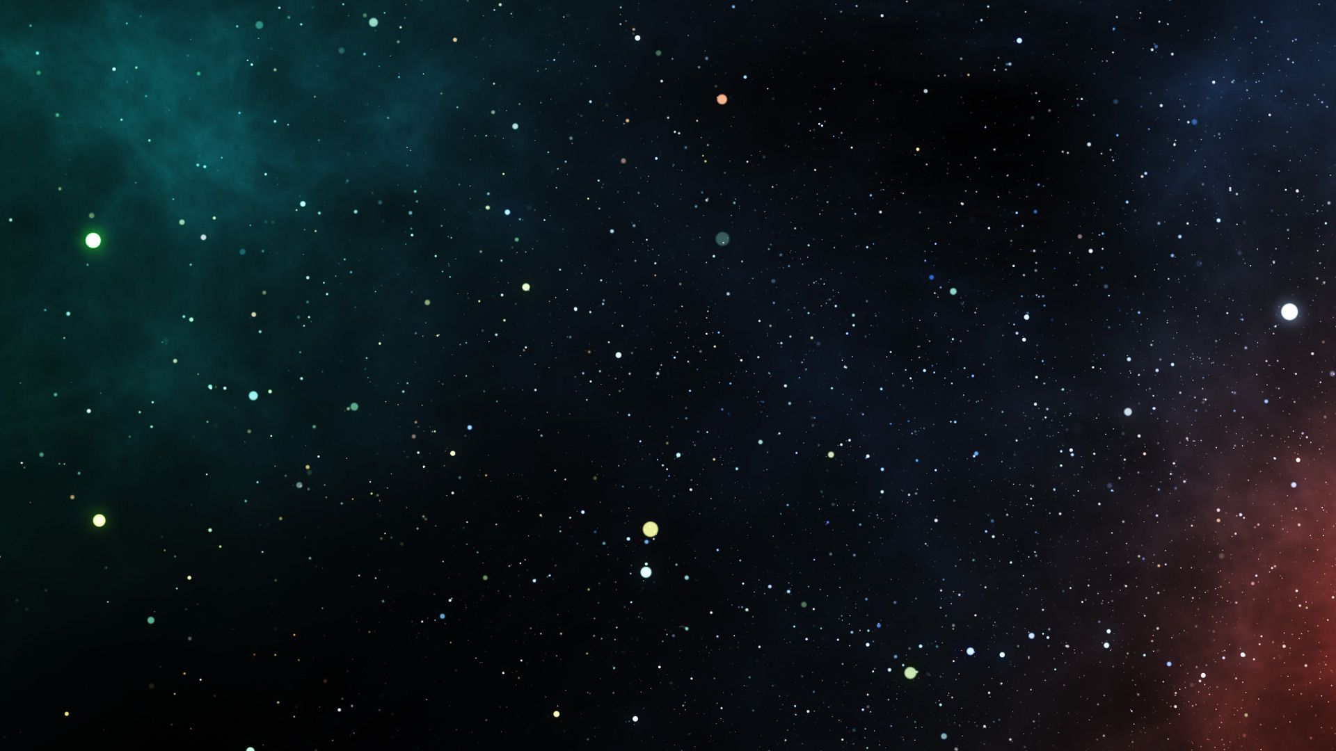 Cielo stellato nebulosa spaziale, 1920x1080 1080p, Laptop