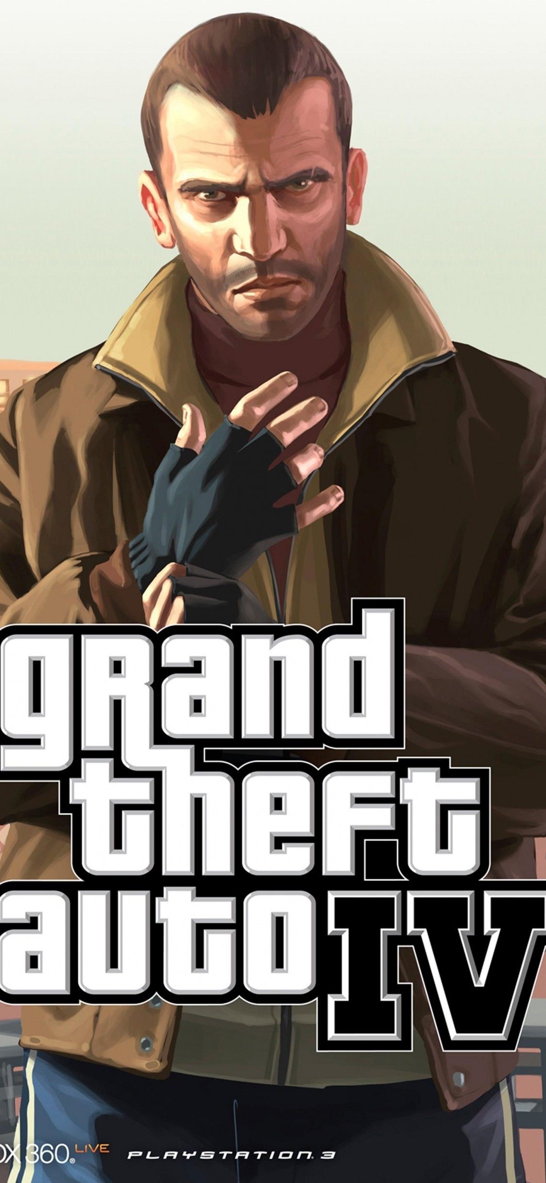 Niko Bellic GTA IV, 1125x2436 Verticale, iPhone