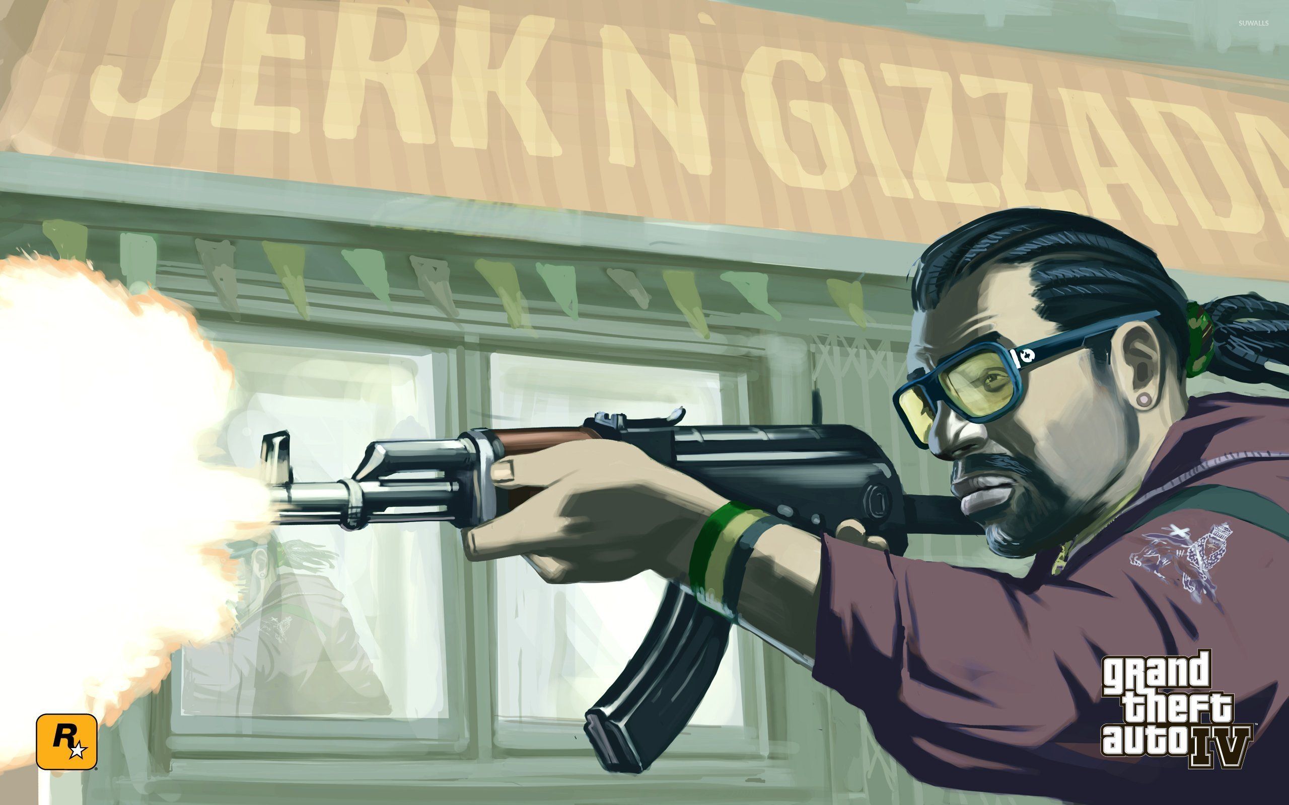 Little Jacob, Grand Theft Auto IV, 2560x1600 2K+, MacBook Pro