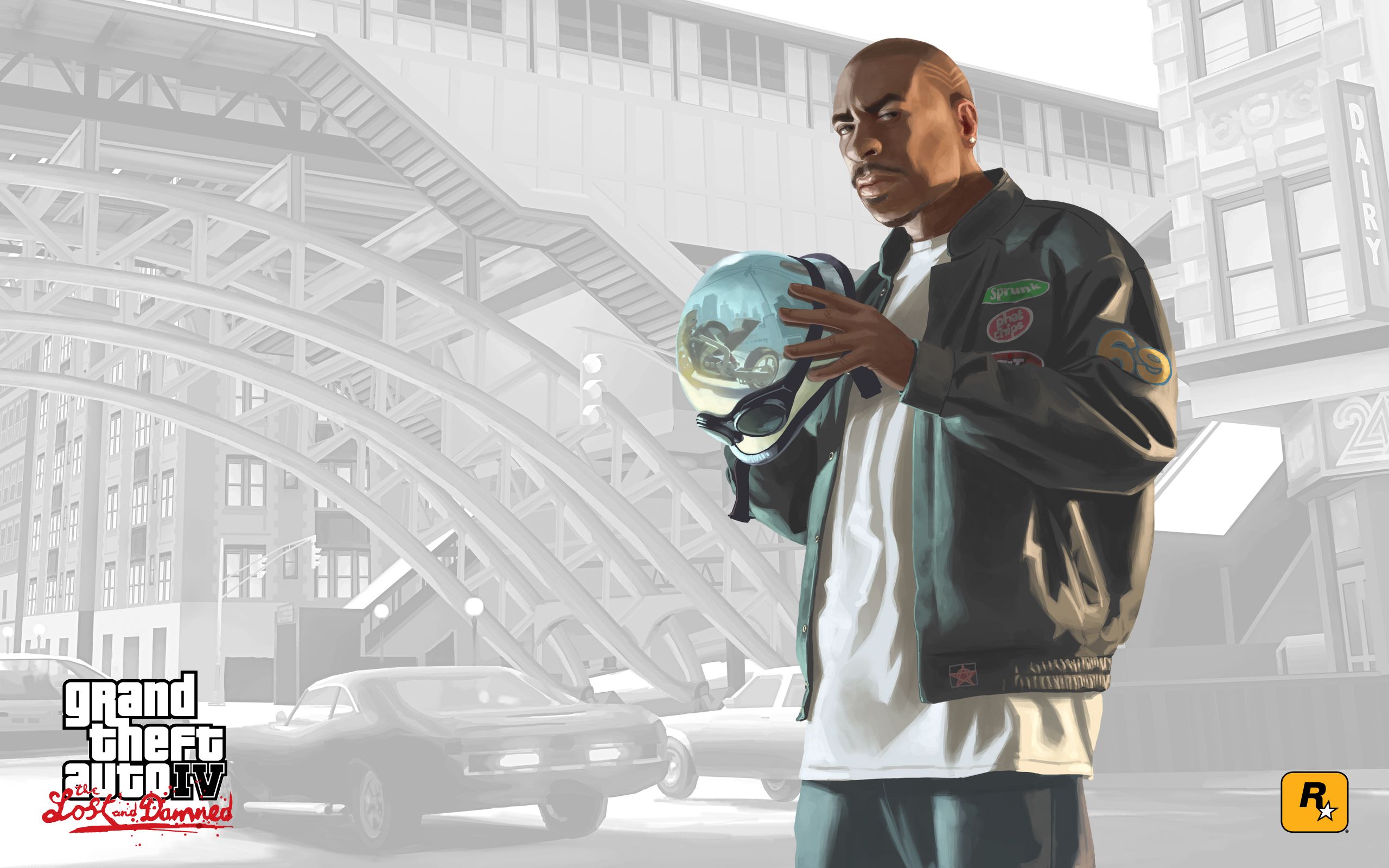 GTA IV Lost and Damned personaggio, 2560x1600 2K, PC