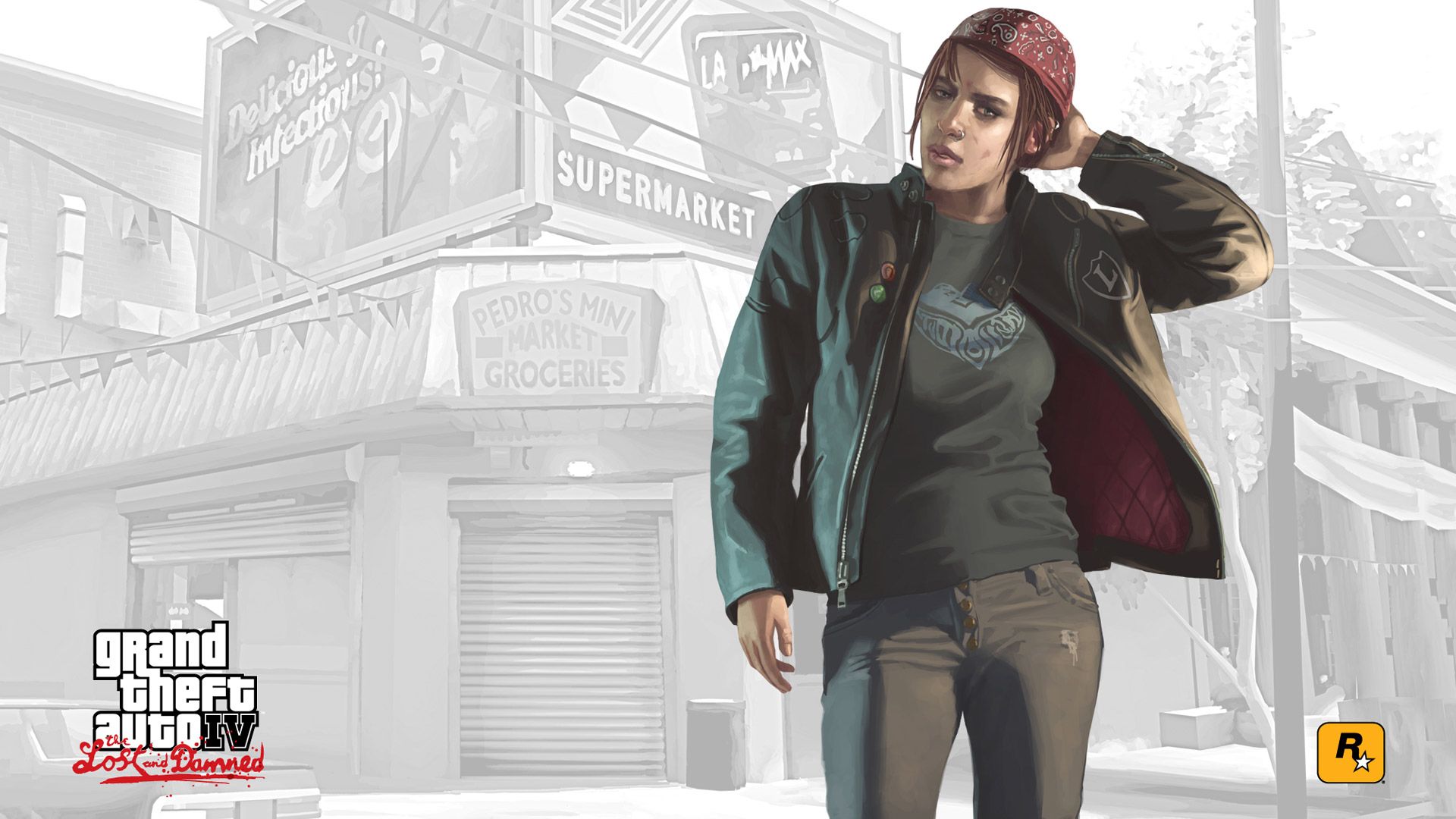 Personaggio femminile GTA IV, 1920x1080 Full HD, PC Desktop