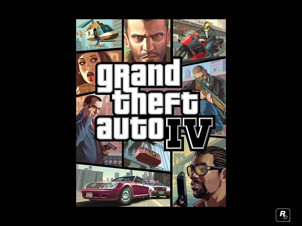 Copertina Grand Theft Auto IV, 1024x768 HD, Desktop