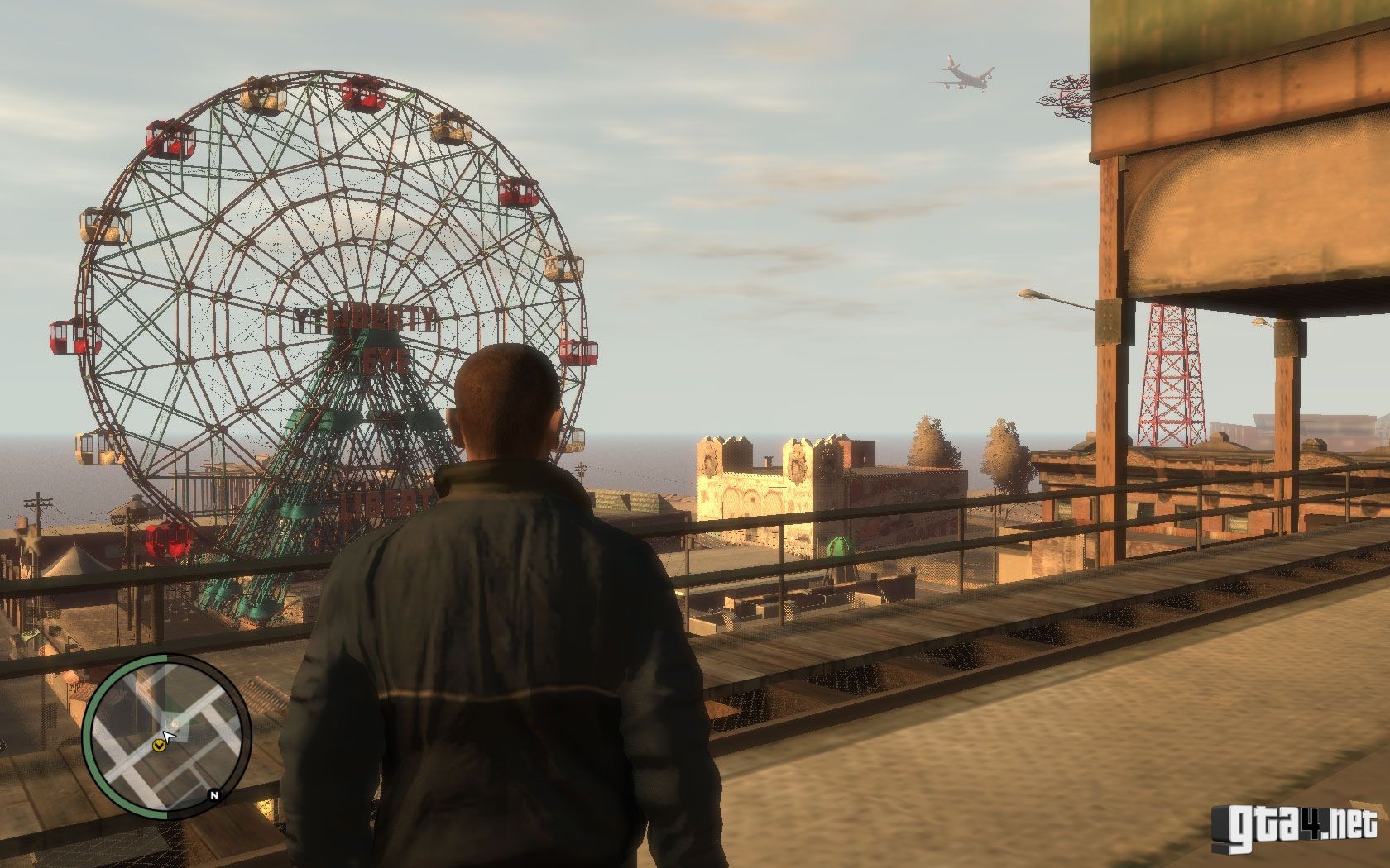 Niko Bellic, ruota panoramica GTA IV, 1680x1050 HD Ready, Acer Nitro