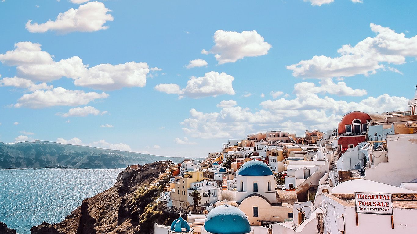 Grecia, 1366x768 HD, Desktop