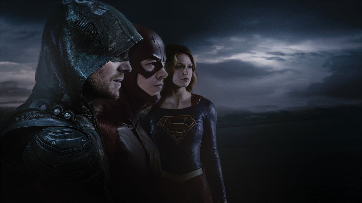 Green Arrow, Flash e Supergirl, Oliver Queen, 1191x670 HD, PC