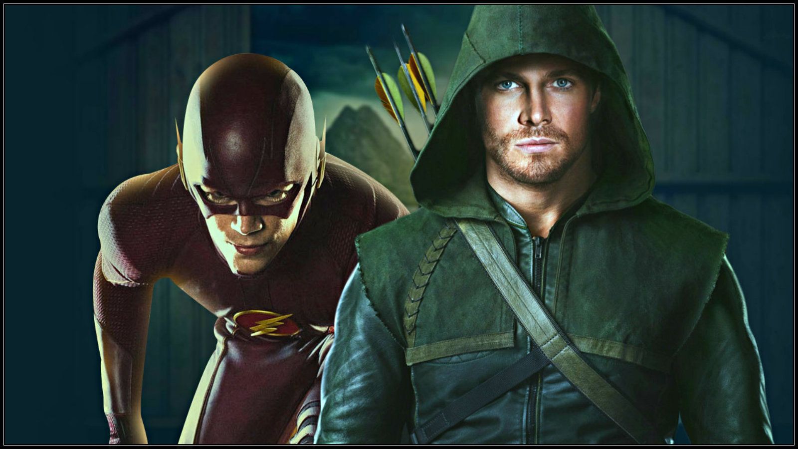 Green Arrow e Flash CW, 1600x900 HD Ready, Desktop