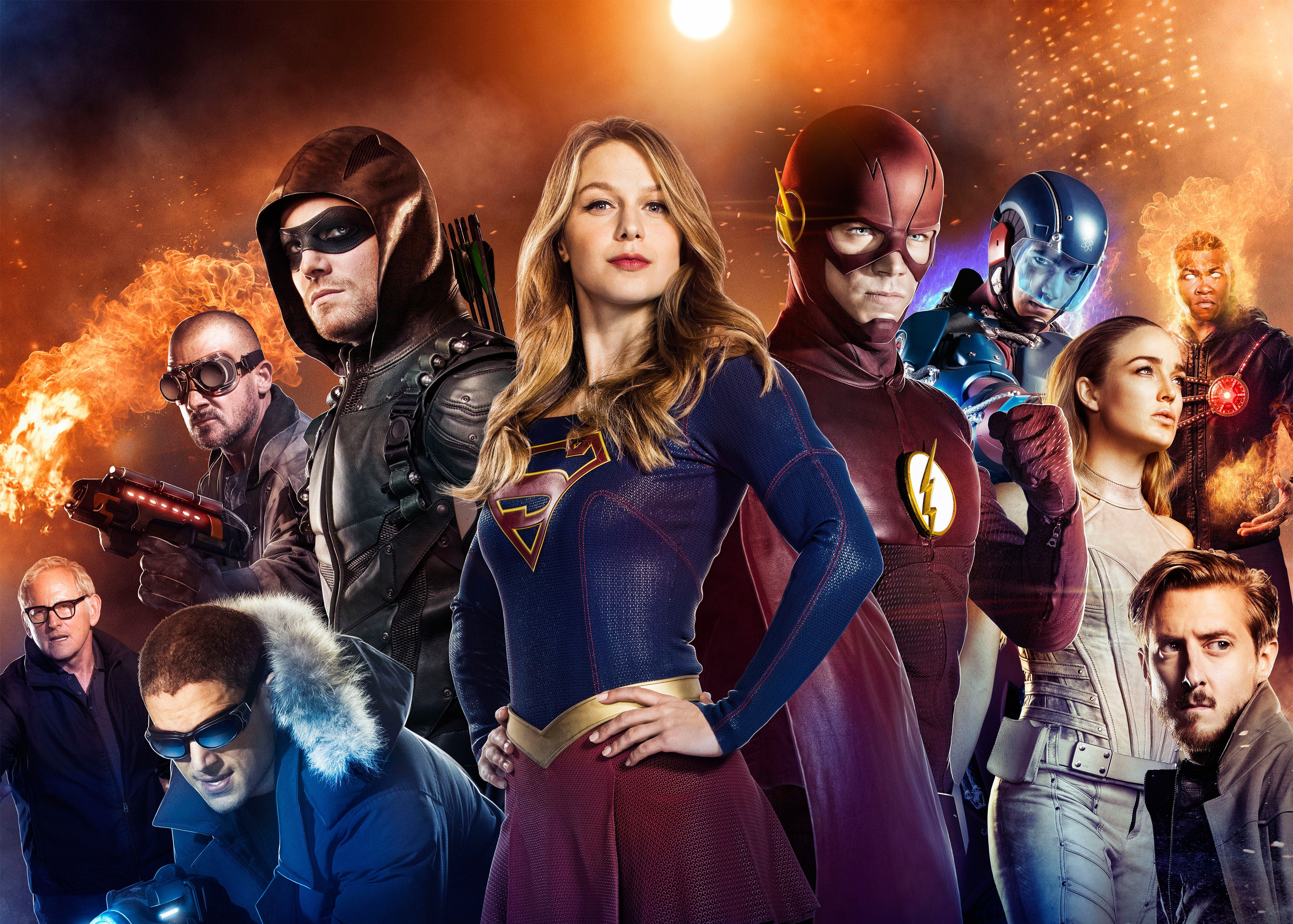 Personaggi Arrowverse DC, 4500x3216 4K Ultra HD, Monitor 4K