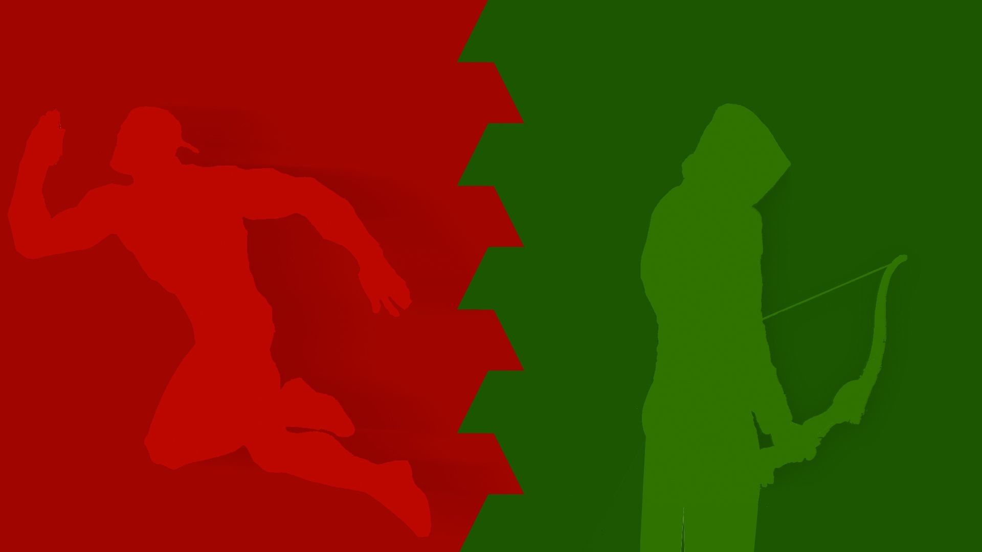 Green Arrow e Flash sagome, 1920x1080 1080p, Laptop