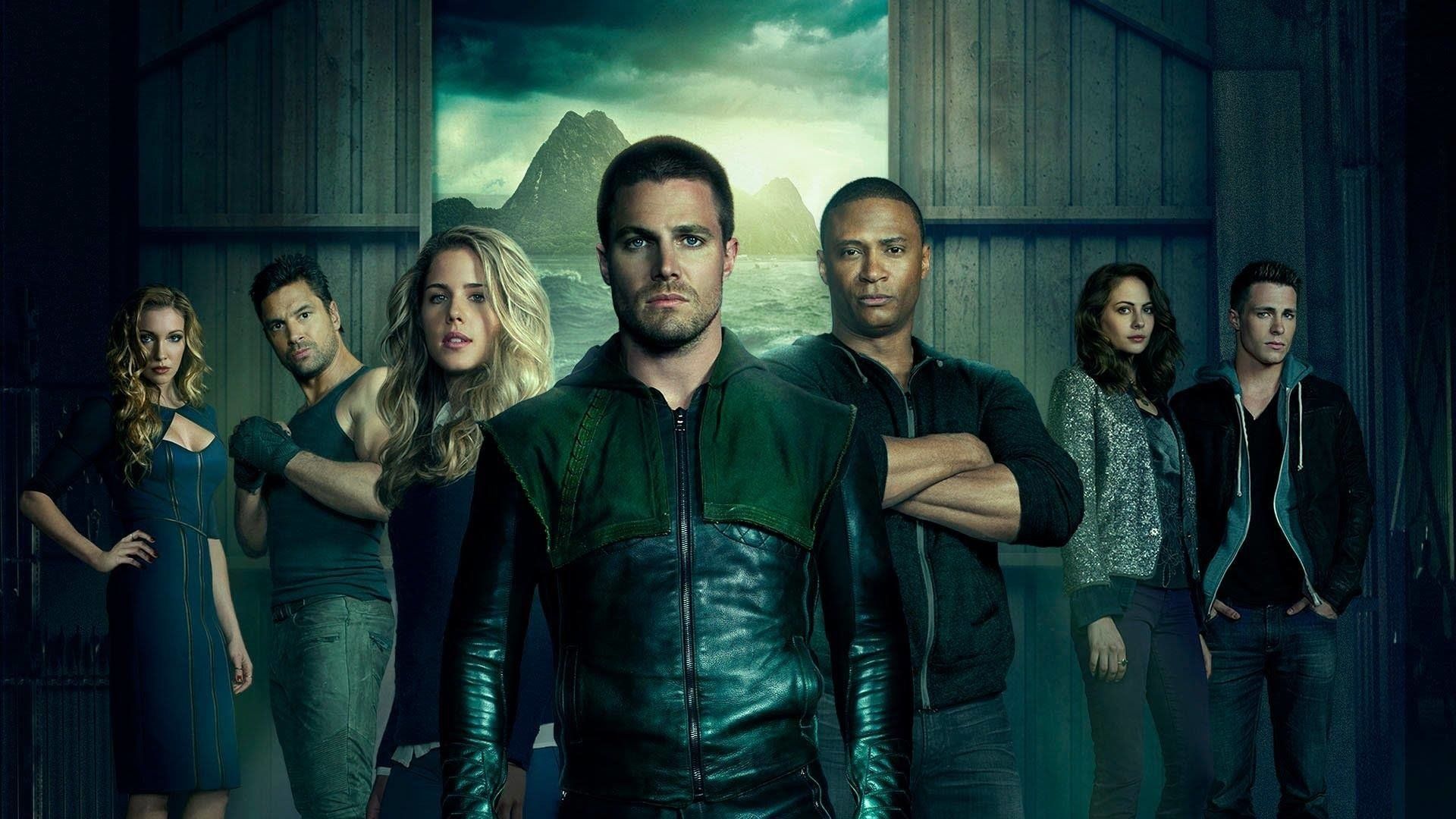 Arrow cast poster CW, 1920x1080 Full HD, Laptop