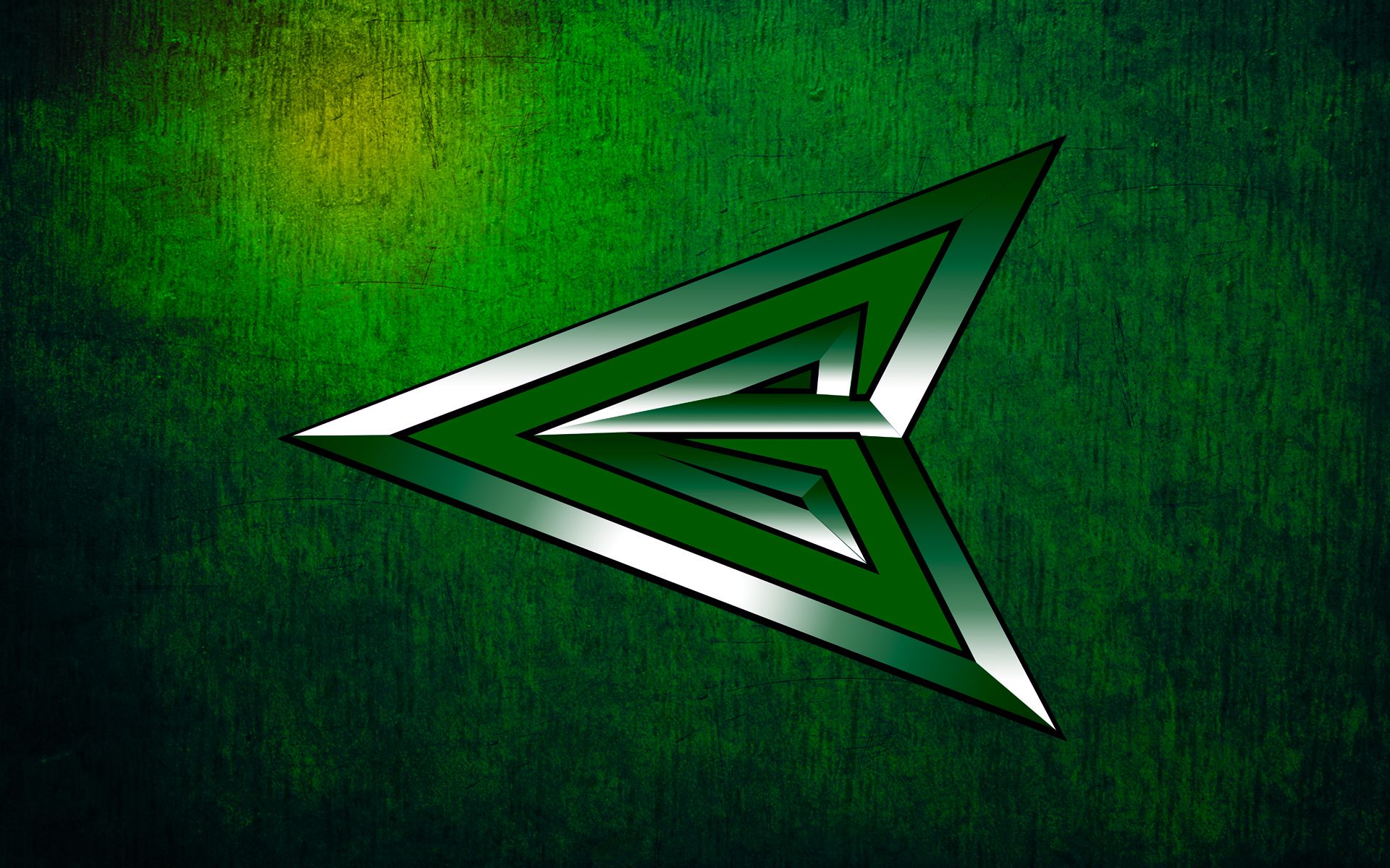 Logo Green Arrow verde, 1920x1200 WUXGA, PC