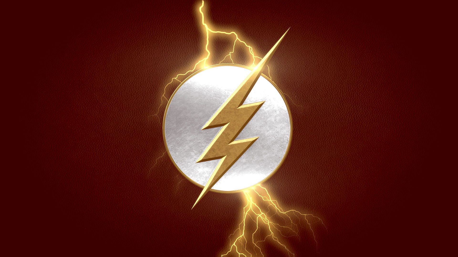Logo Flash con fulmini, 1920x1080 1080p, Desktop