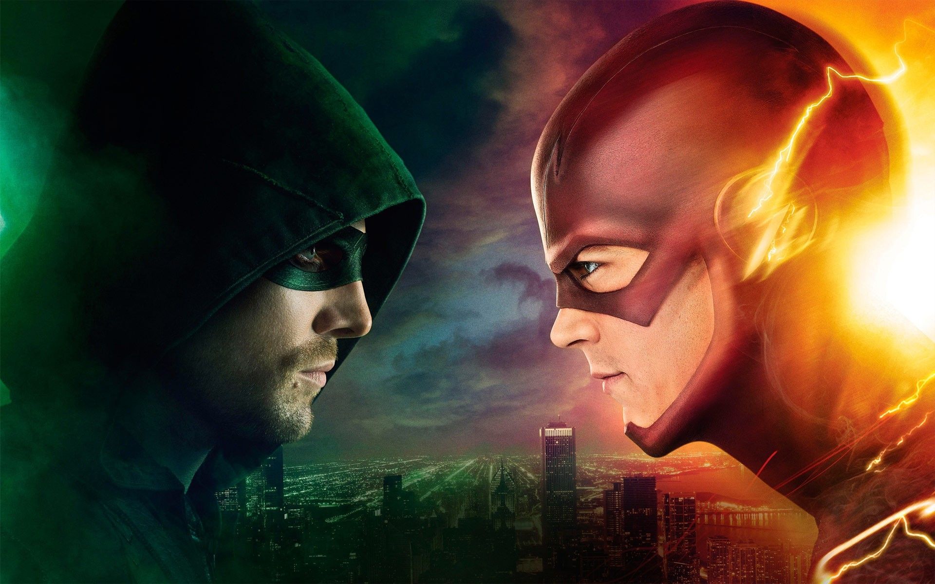 Green Arrow e Flash faccia a faccia, Barry Allen, 1920x1200 Full HD+ WUXGA, Desktop