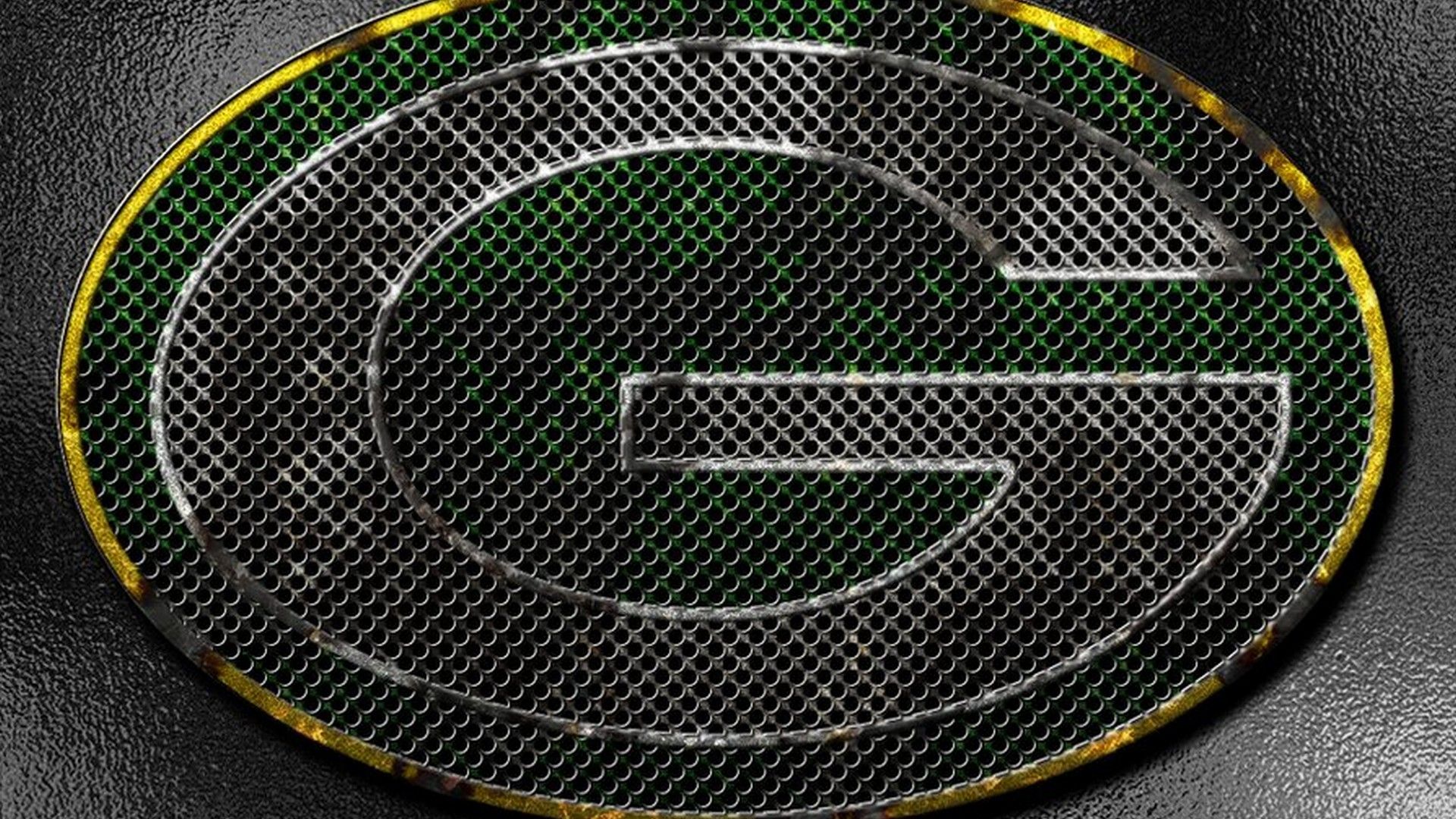 Logo Green Bay Packers metallico, 1920x1080 1080p, Laptop